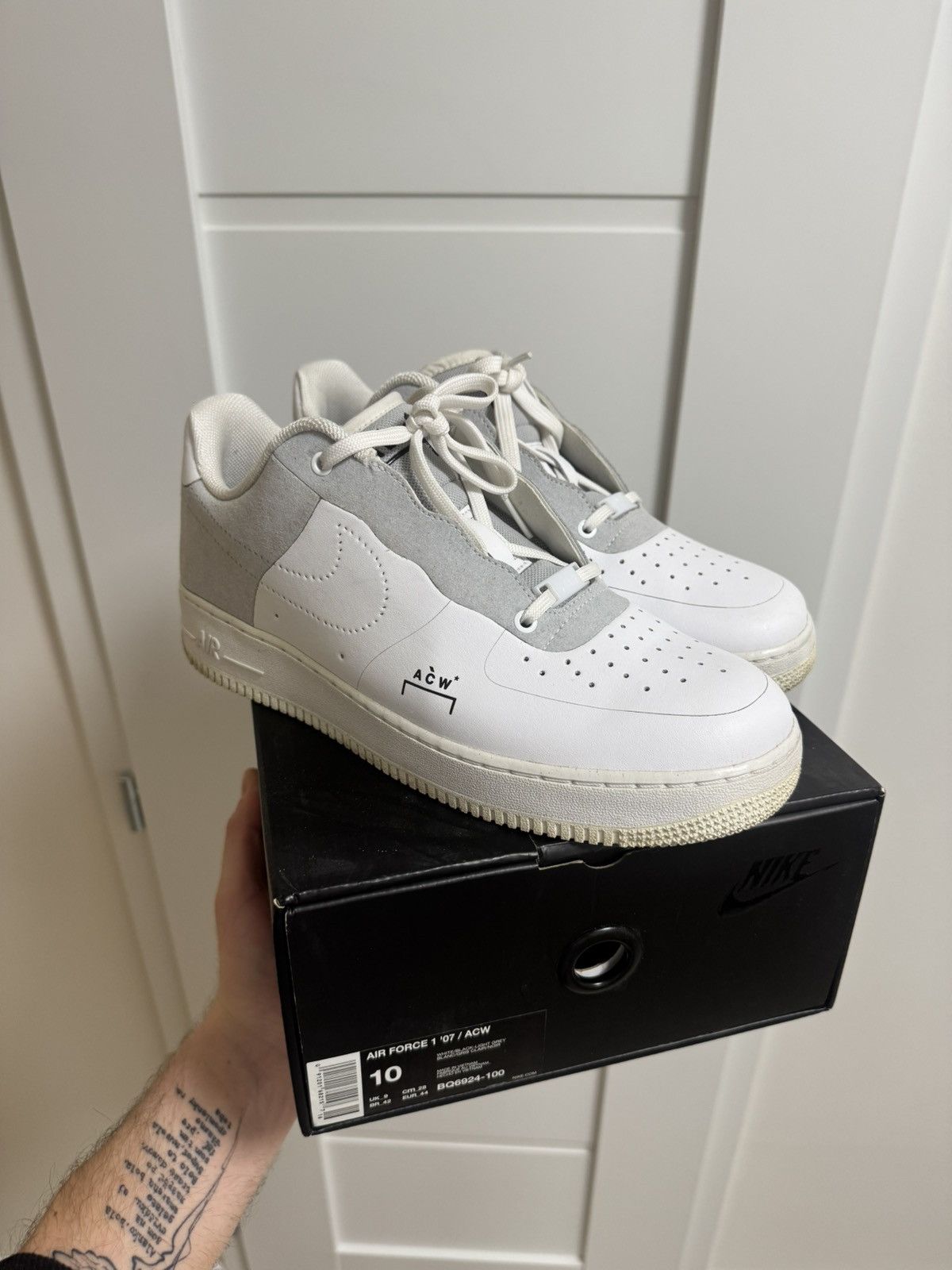 A-COLD-WALL* × Nike Air Force 1 A cold wall Size US 10 / EU 43 - 12 Thumbnail