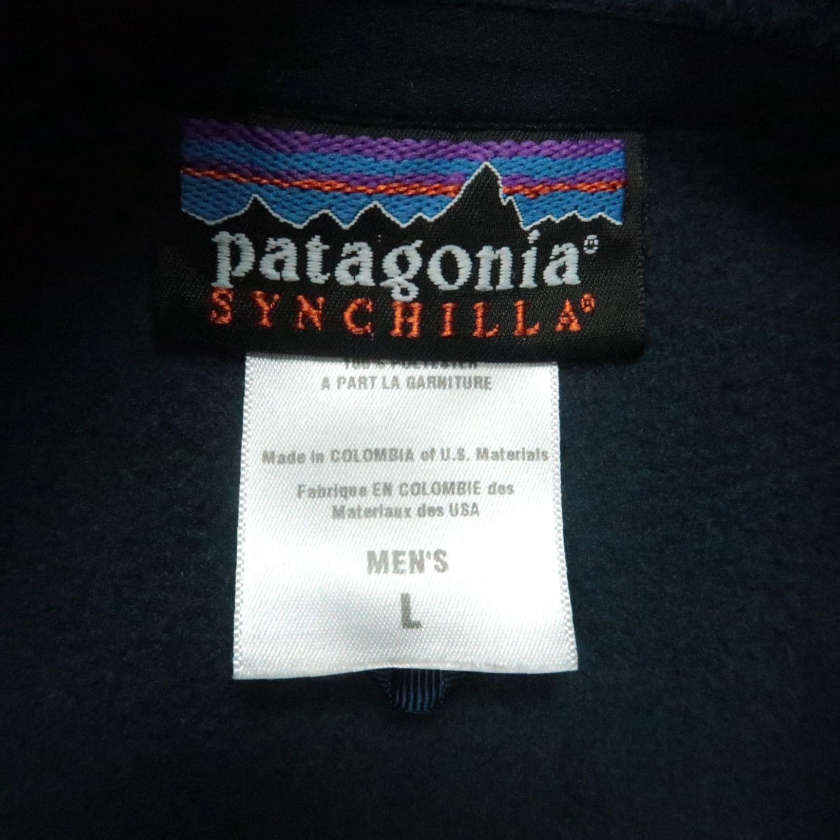 Patagonia VINTAGE Patagonia Jacket Men Large El Cap Synchilla Blue Full Zip Fleece Size US L / EU 52-54 / 3 - 3 Thumbnail