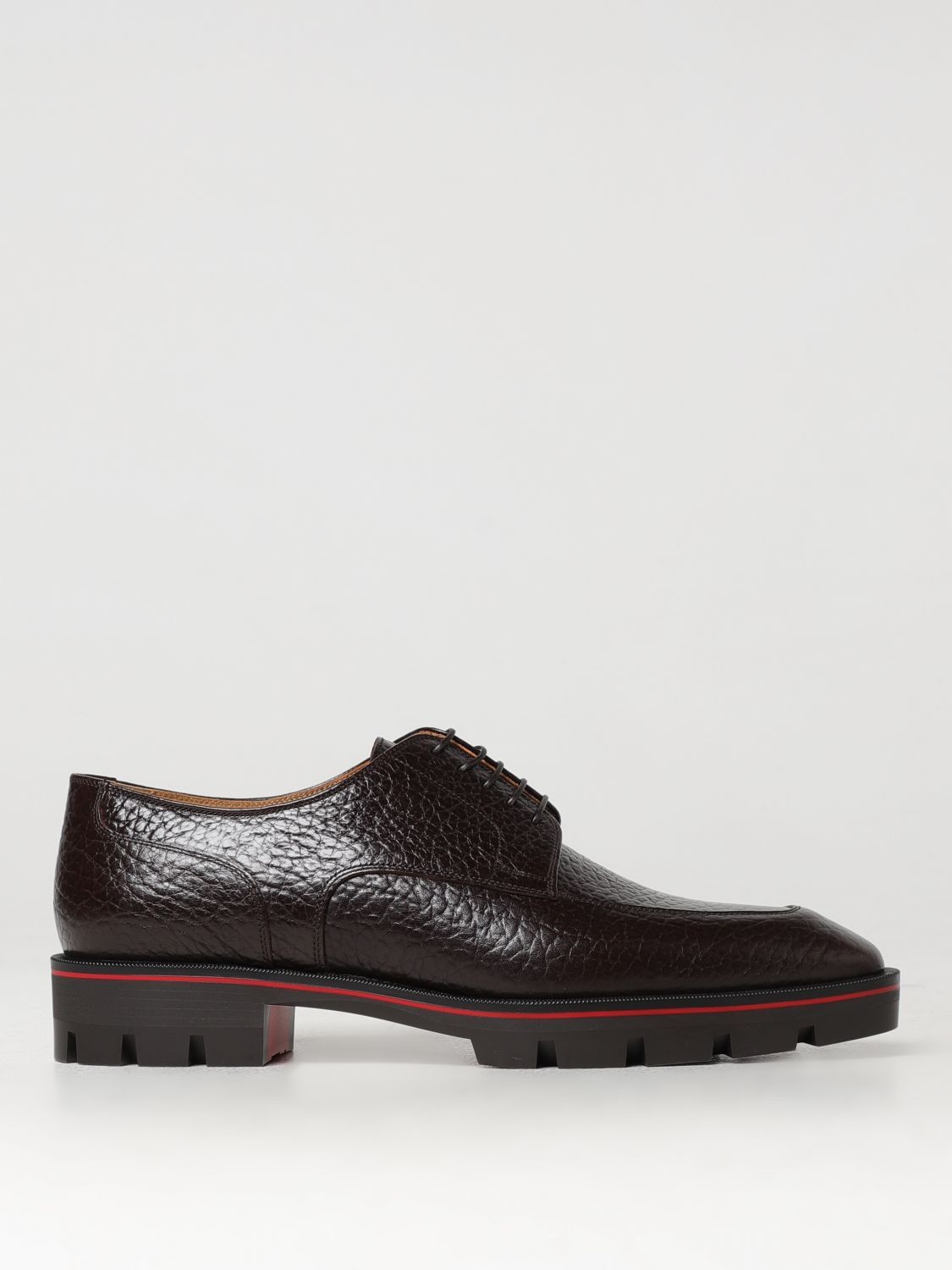 Christian Louboutin Brogue Shoes Men Dark Footwear