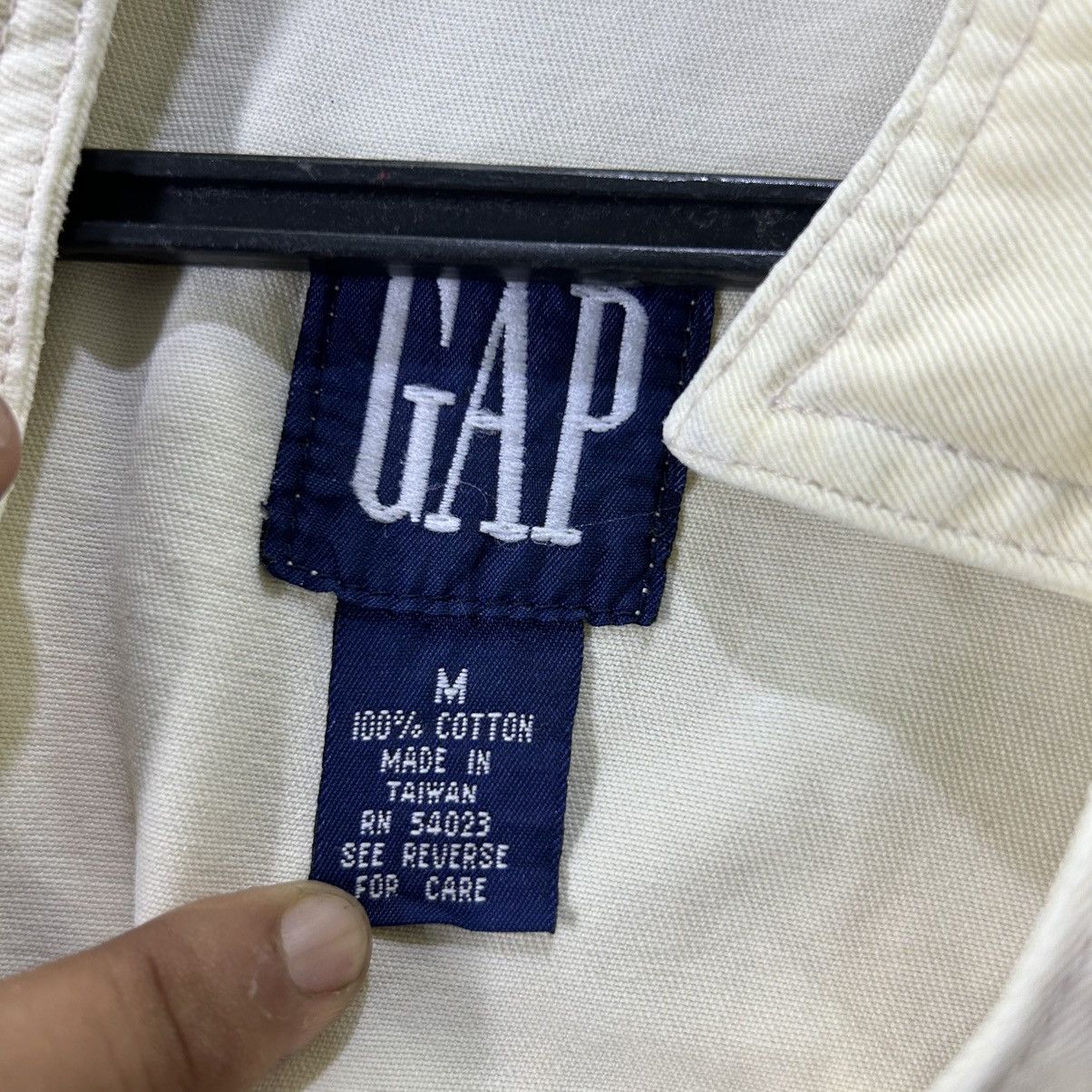 Gap Vintage GAP Acid Wash Denim Jacket Size US M / EU 48-50 / 2 - 9 Thumbnail
