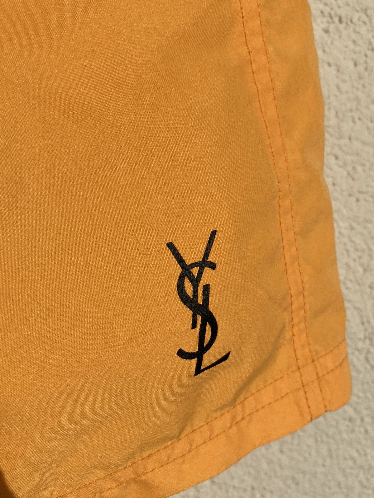 Yves Saint Laurent Yellow YSL Shorts S size Swim Size US 28 / EU 44 - 2 Thumbnail