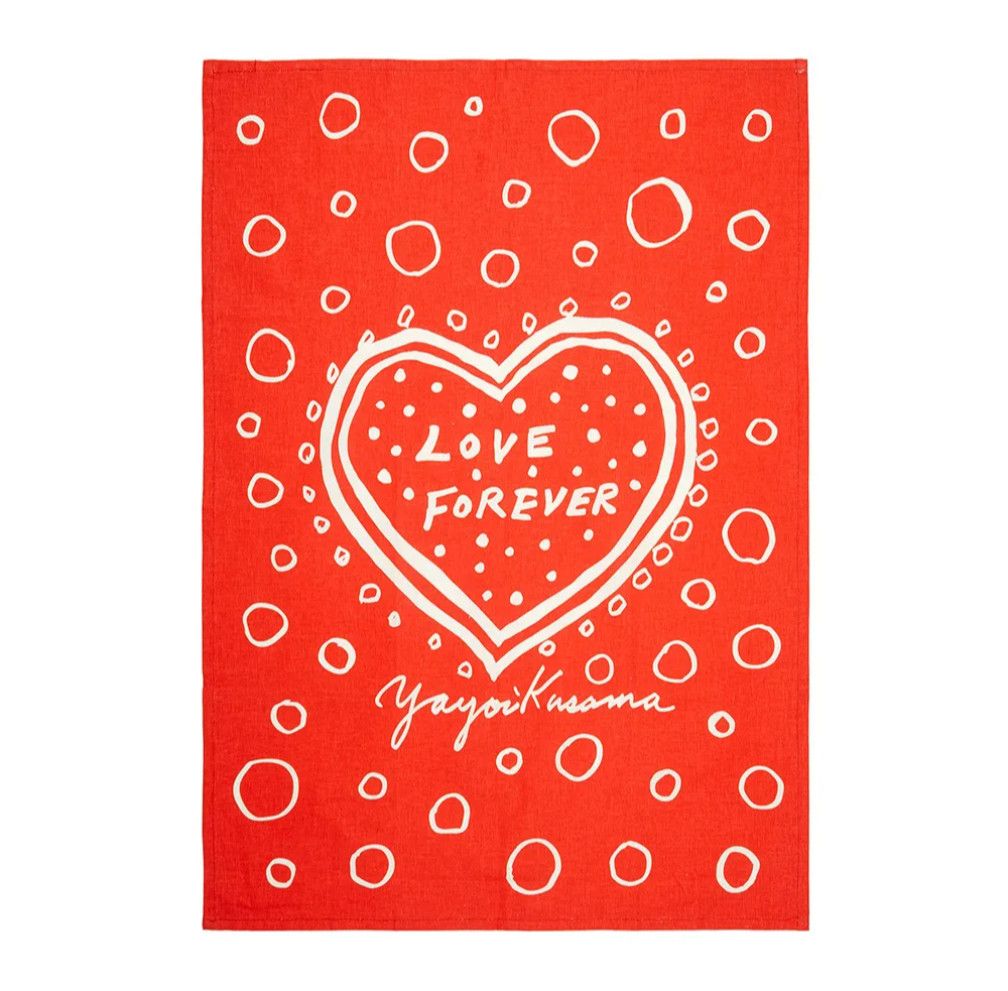 Yayoi Kusama Yayoi Kusama Love Forever Tea Towel Size ONE SIZE - 1 Thumbnail