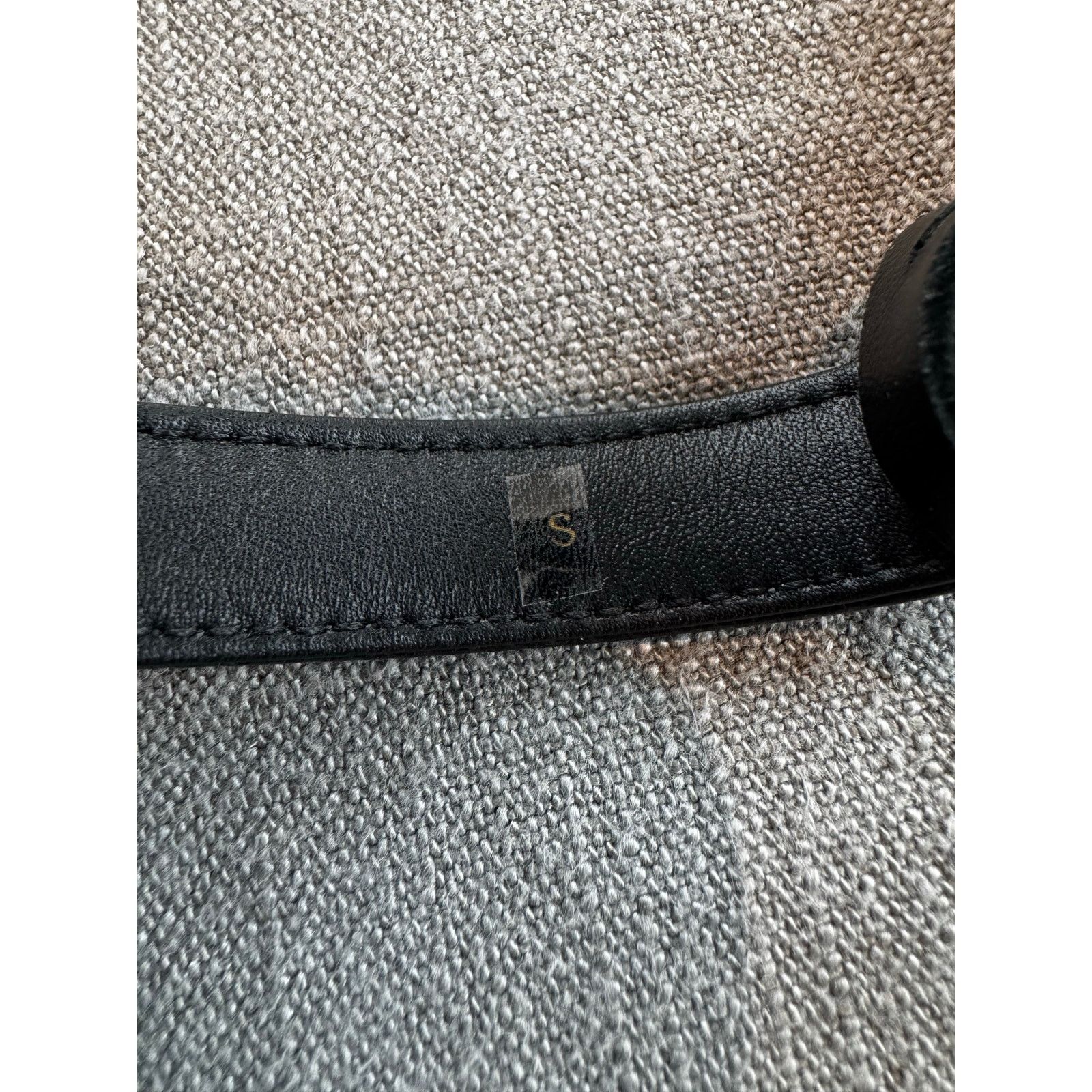 Saint Laurent Paris Saint Laurent Snake Embossed Black Leather Bracelet Size ONE SIZE - 5 Thumbnail