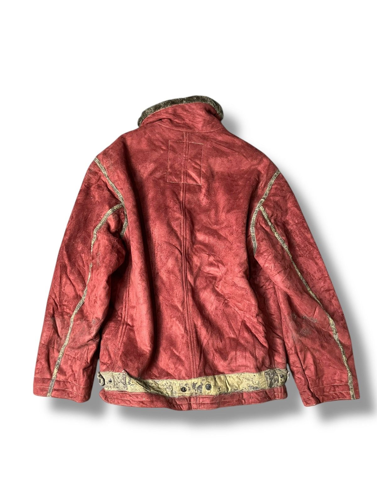 Japanese Brand × Vintage Comming Man Brand Leather Suede Jacket (70) Size US L / EU 52-54 / 3 - 10 Thumbnail
