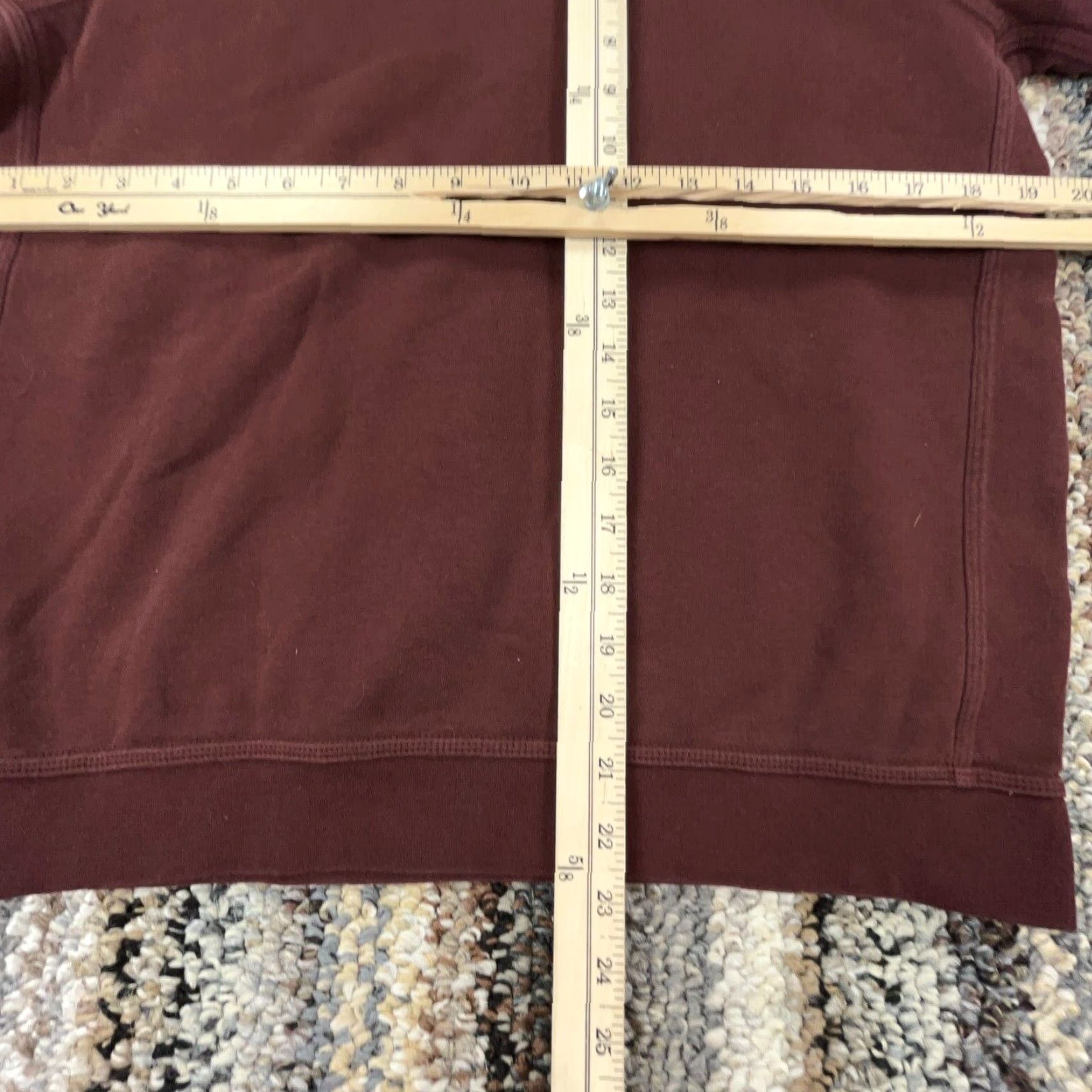 Nike Nike Hoodie Women XL Maroon Red Sweatshirt Pullover Hooded Swoosh Logo All Seasons Casual Activewear Pockets Regular Fit Long Sleeve Knit Size XL / US 12-14 / IT 48-50 - 7 Thumbnail