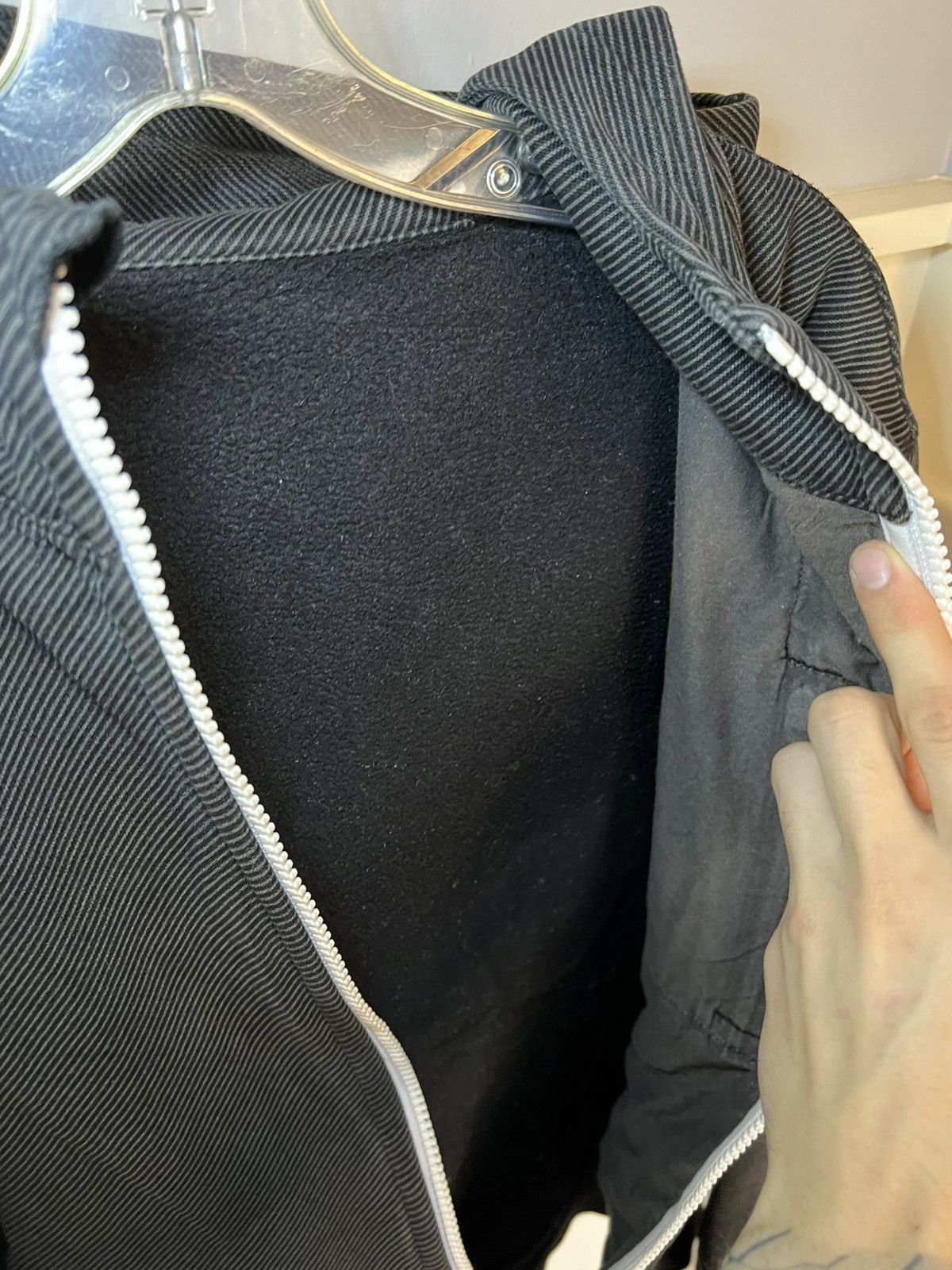 Lululemon Vintage Lululemon striped scuba high neck zip-up hoodie Size US XL / EU 56 / 4 - 13 Thumbnail