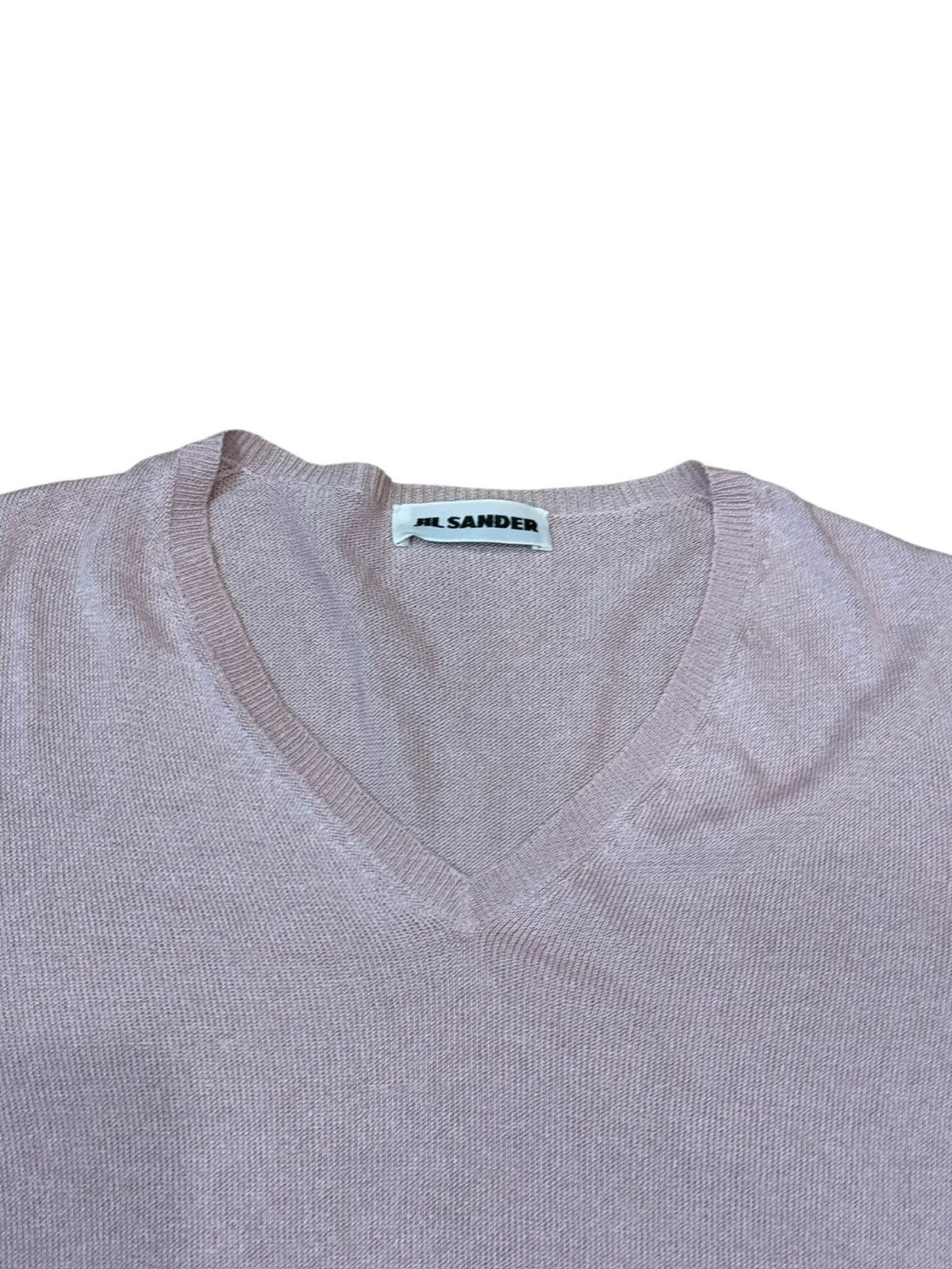 Jil Sander Jil Sander Wool V- Neck Ladies Pullover Jumper Sweater Small Size S / US 4 / IT 40 - 6 Thumbnail
