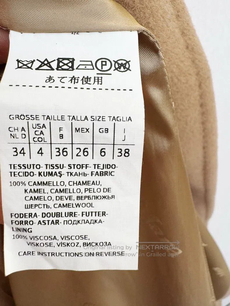 Other Max Mara Camel fur coat Size XS / US 0-2 / IT 36-38 - 4 Thumbnail