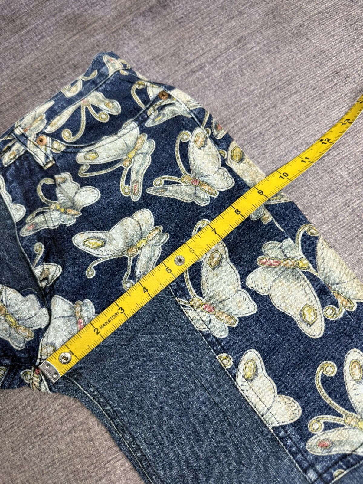 Kapital CHEVIGNON PACT WORK CUT AND PAST DENIM PANTS Size US 29 - 13 Thumbnail
