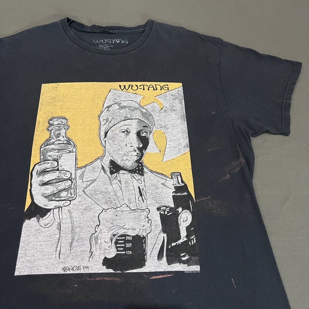 RZA Wu Tang Promo Tee Faded