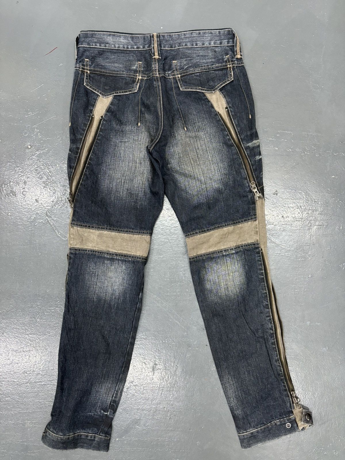 If Six Was Nine × PPFM × Seditionaries Rare PPFM bondage denim Size US 32 / EU 48 - 2 Thumbnail