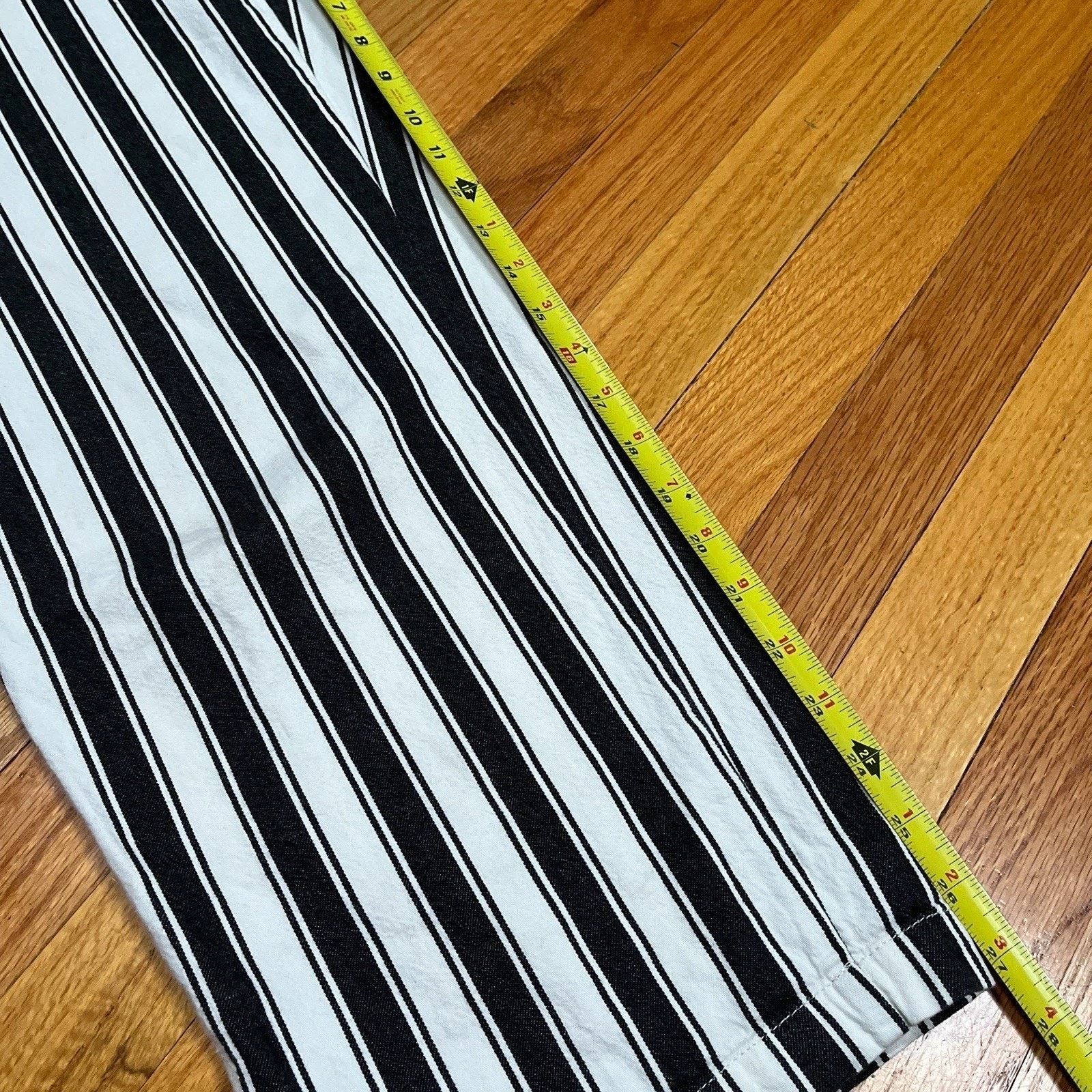 Carhartt Wip Carhartt WIP Cardony Pant Womens Black White Striped 26x27 Size 26" / US 2 / IT 38 - 6 Thumbnail