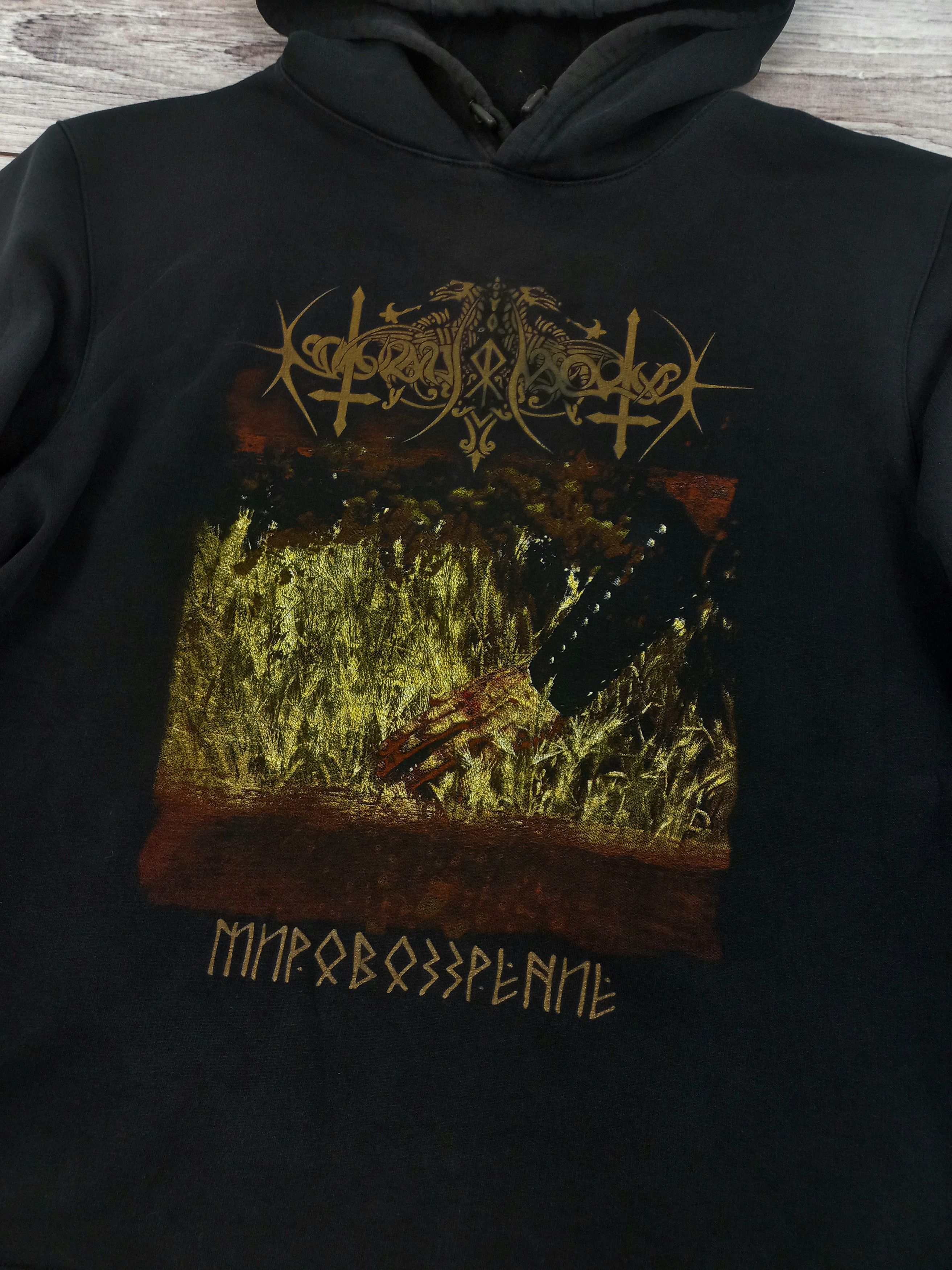 Band Tees × Vintage Very Rare Nokturnal Mortum vintage hoodie 2004 Size US XL / EU 56 / 4 - 2 Thumbnail