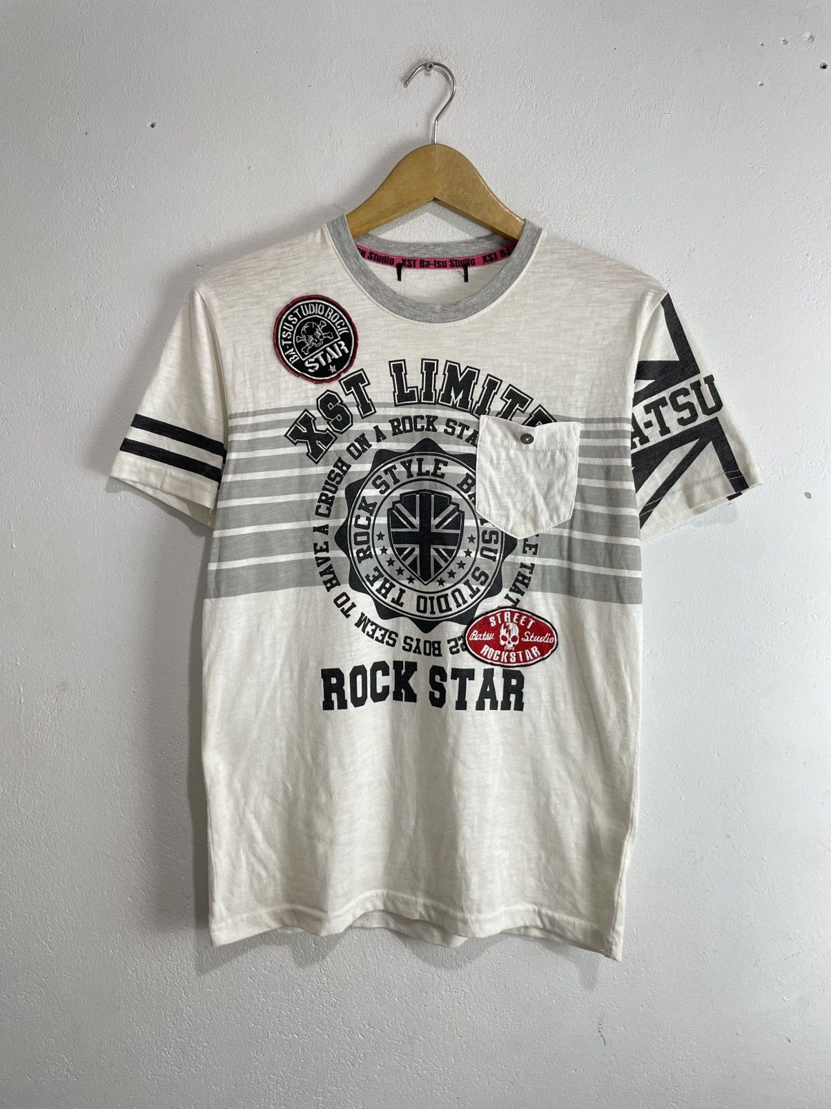 Hysteric Glamour Poem Punk Roc stark Tee Batsu Studio japan Size S / US 4 / IT 40 - 1 Thumbnail