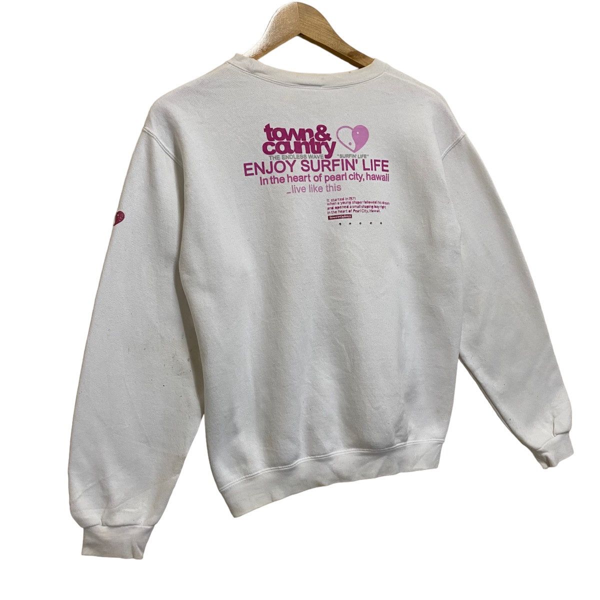 Vintage Vintage T&C Big Logo Crewneck Sweatshirt Size S Size US S / EU 44-46 / 1 - 2 Thumbnail