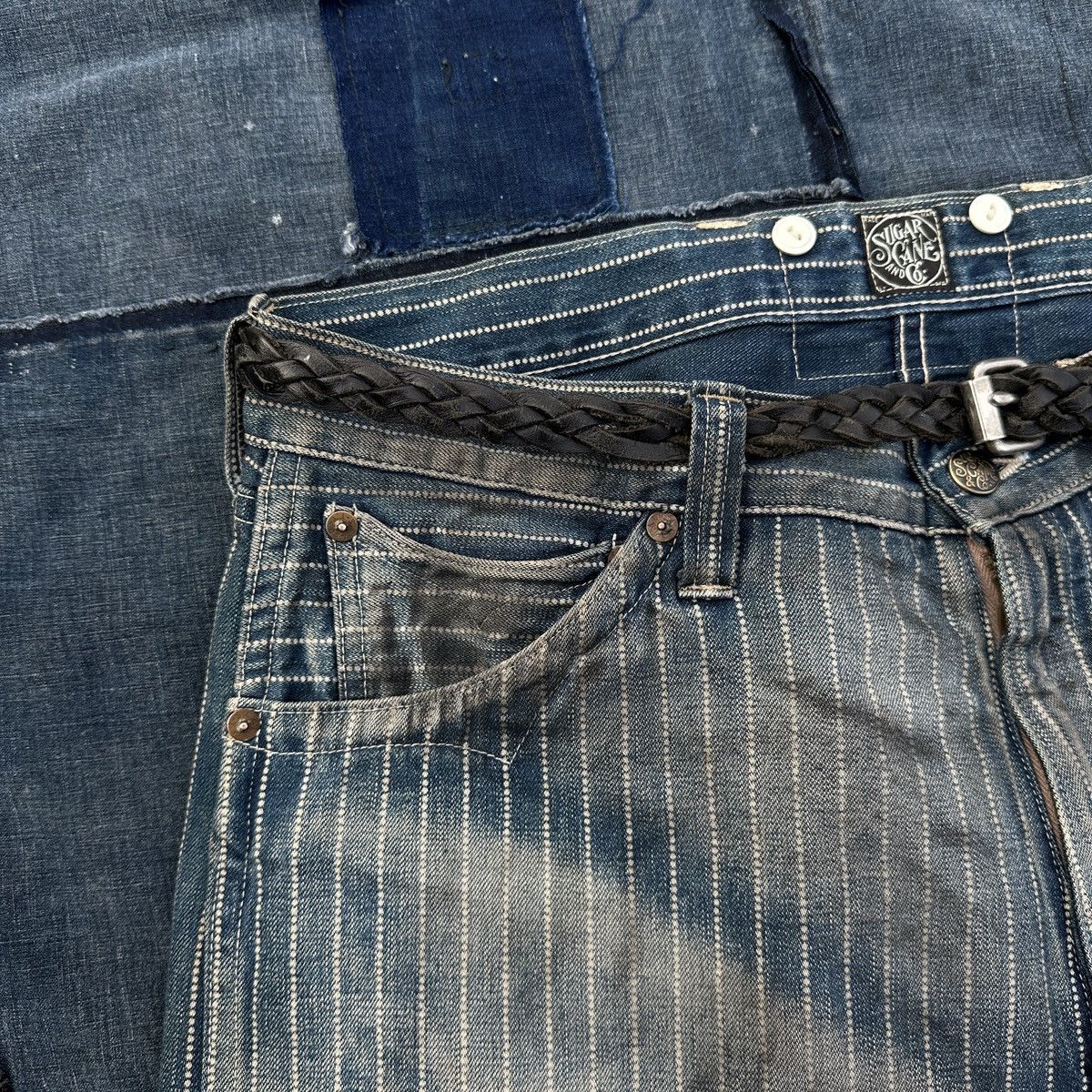 Sugar Cane SugarCane Stifel Wabash short jort Tuffwear capris denim Size US 34 / EU 50 - 11 Thumbnail