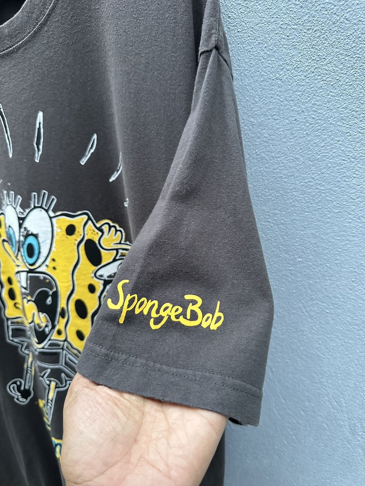 Cartoon Network × Nickelodeon Spongebob Squarepants by Nickledeon Oversize Tee A125 Size US XL / EU 56 / 4 - 3 Thumbnail