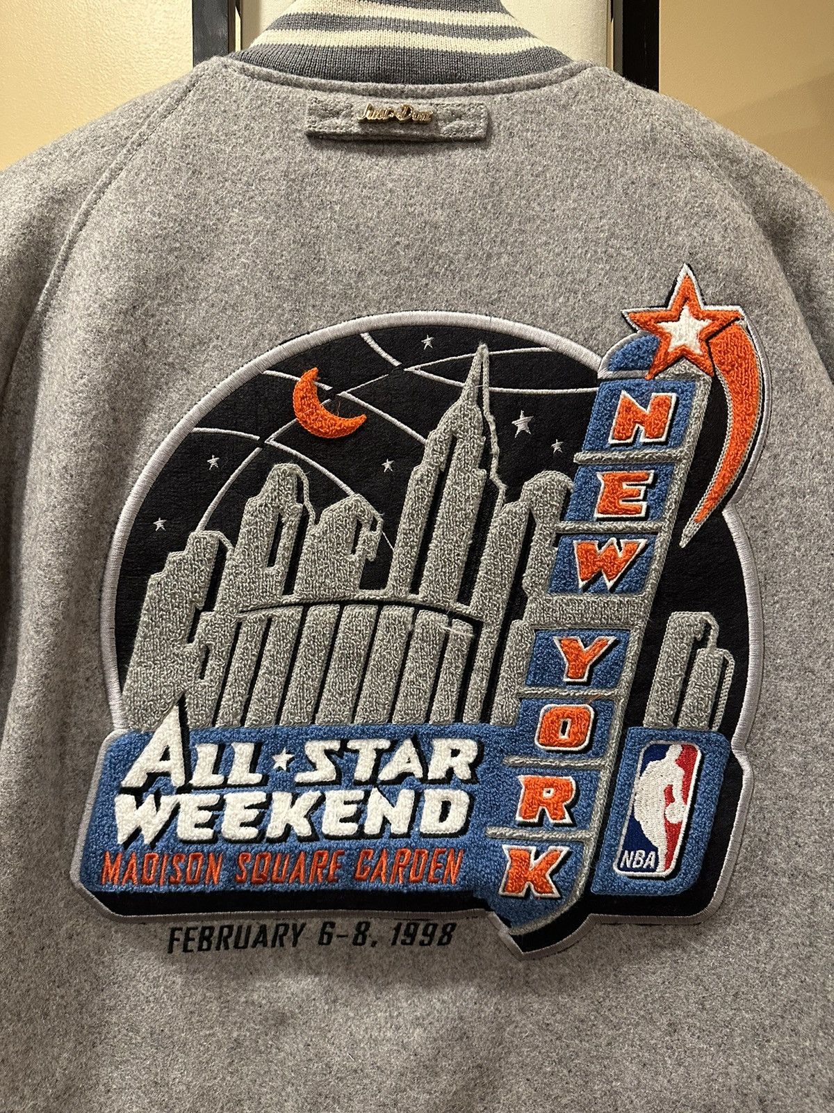 Just Don Just Don x Mitchell & Ness 1998 NBA All Star Varsity Jacket Size US L / EU 52-54 / 3 - 6 Thumbnail