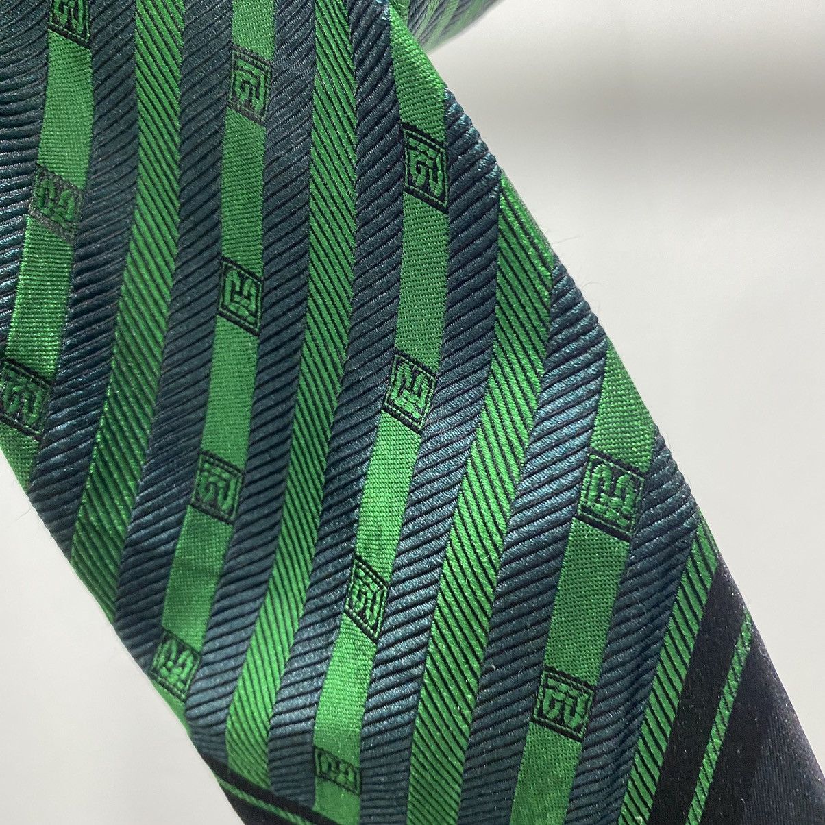Balmain × Designer × Pierre Balmain Pierre Balmain Monogram Neck Tie Size ONE SIZE - 3 Thumbnail
