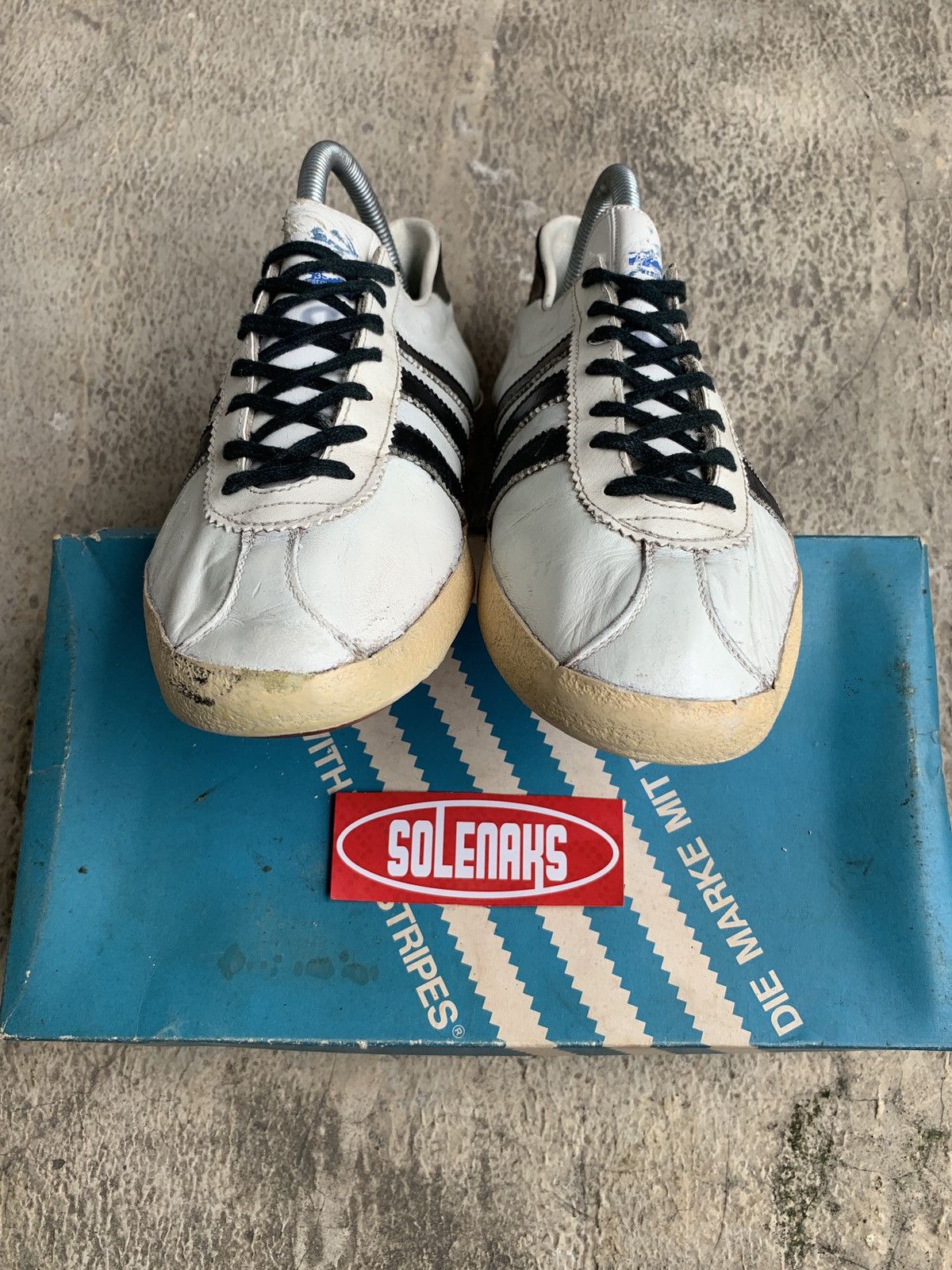 Adidas × Vintage Vintage adidas 70s Olympia West Germany Noel Gallagher Oasis Size US 8 / EU 41 - 16 Thumbnail
