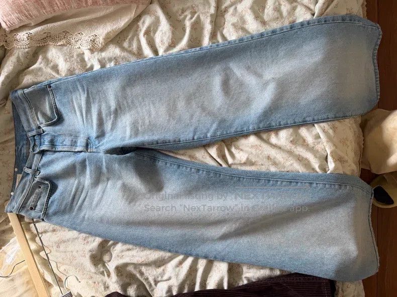 Dries Van Noten Dries Van Noten Mid-rise Straight Leg Light Blue Washed De Size 27" / US 4 / IT 40 - 6 Thumbnail