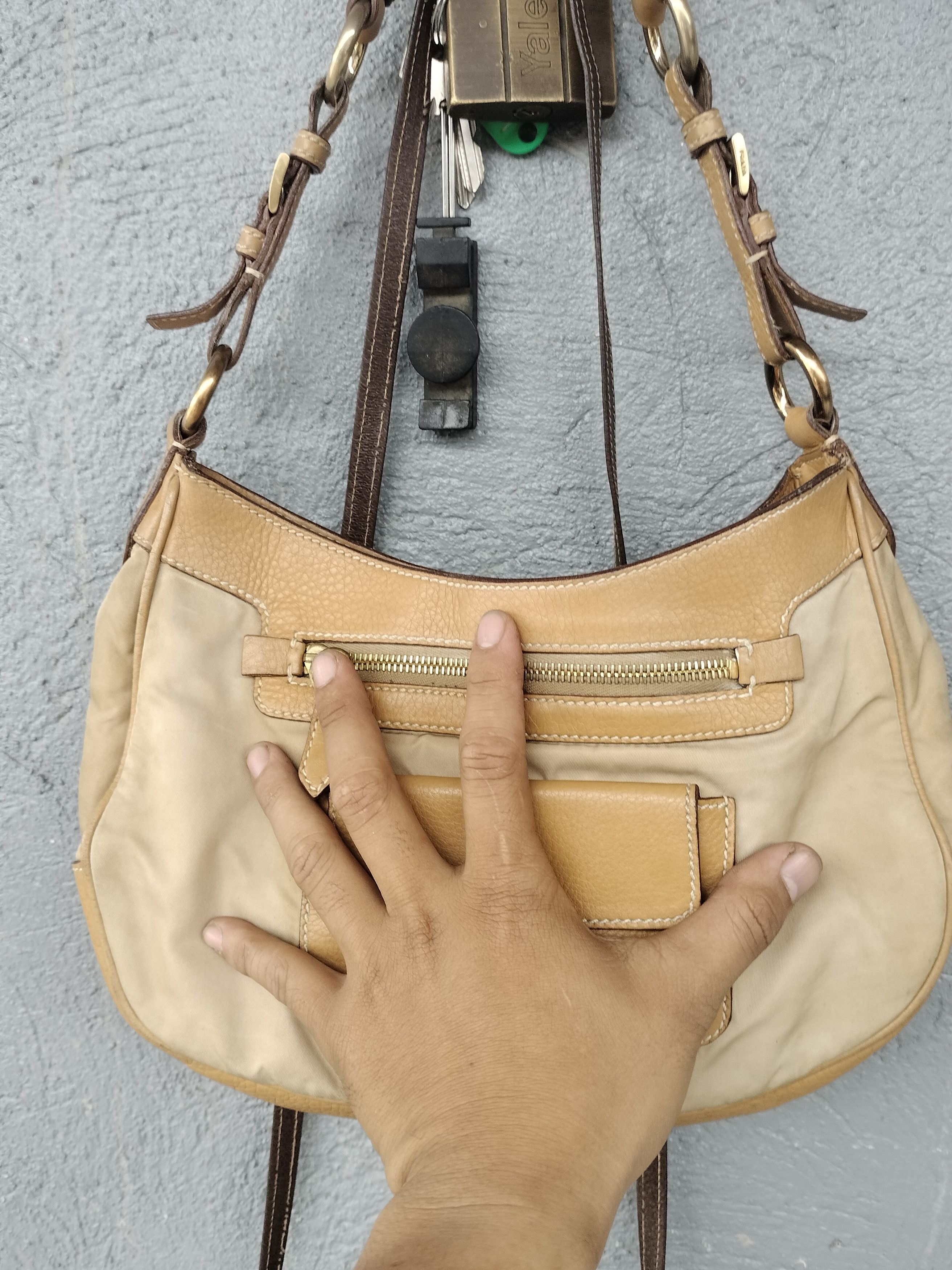 Prada Prada leather hobo bag Size ONE SIZE - 1 Thumbnail