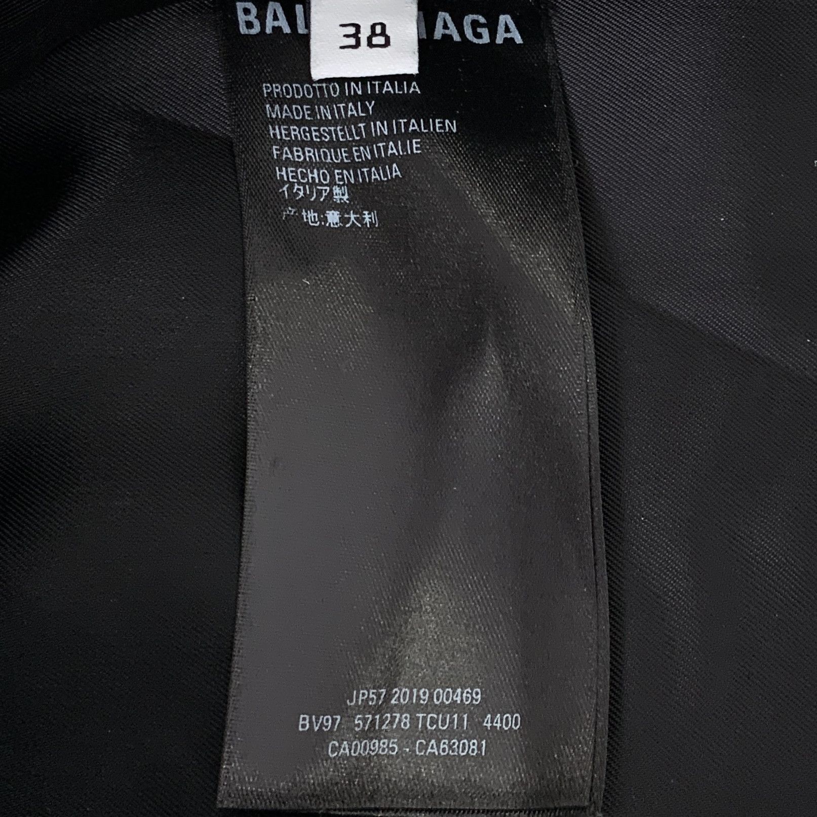 Balenciaga Balenciaga Colorblock Check Wool Blazer (Size S) Size S / US 4 / IT 40 - 4 Thumbnail