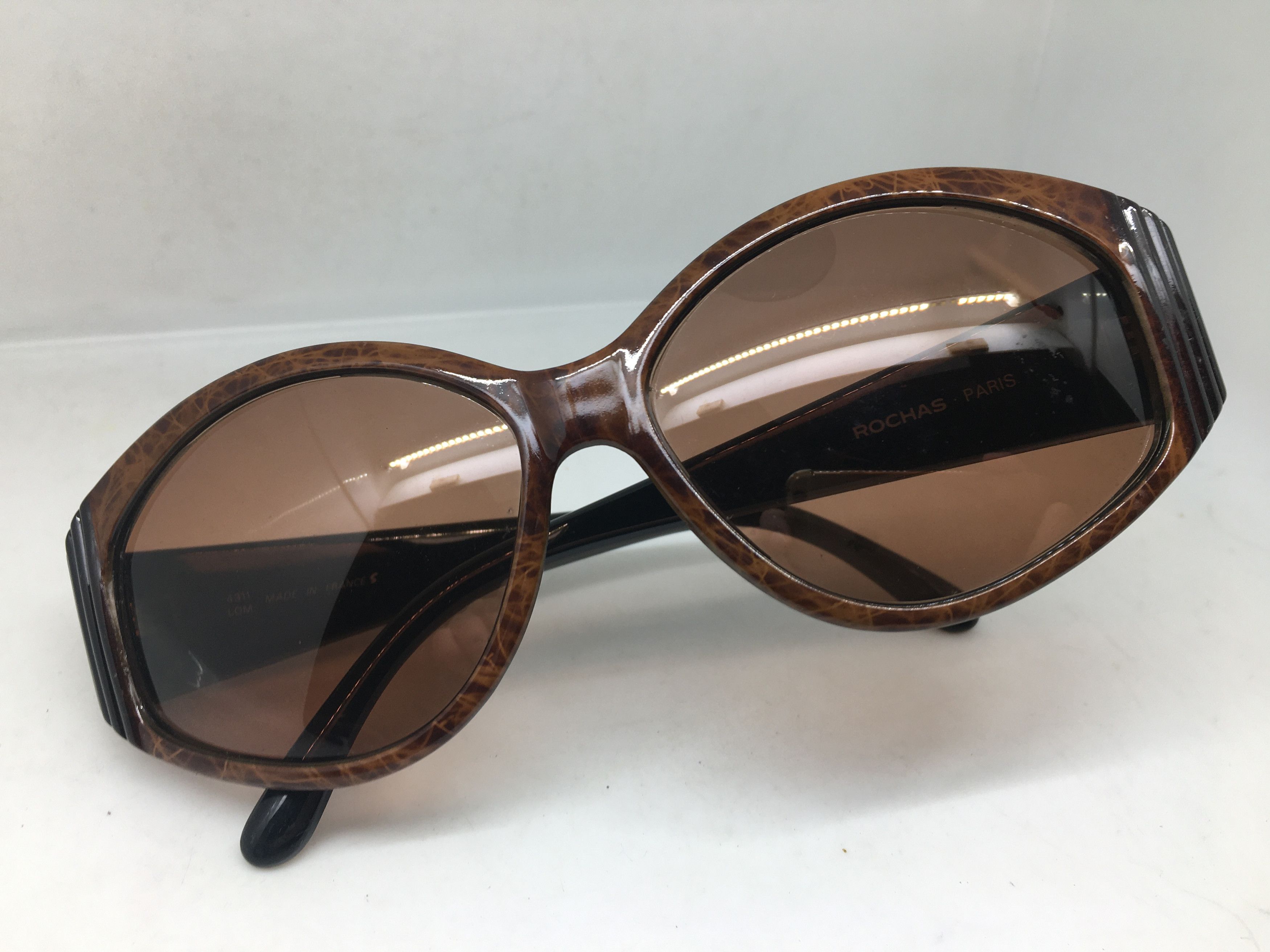 Rochas Vinatge 80s Rochas 4311 LOM Paris Sunglasses Frame Size ONE SIZE - 7 Thumbnail