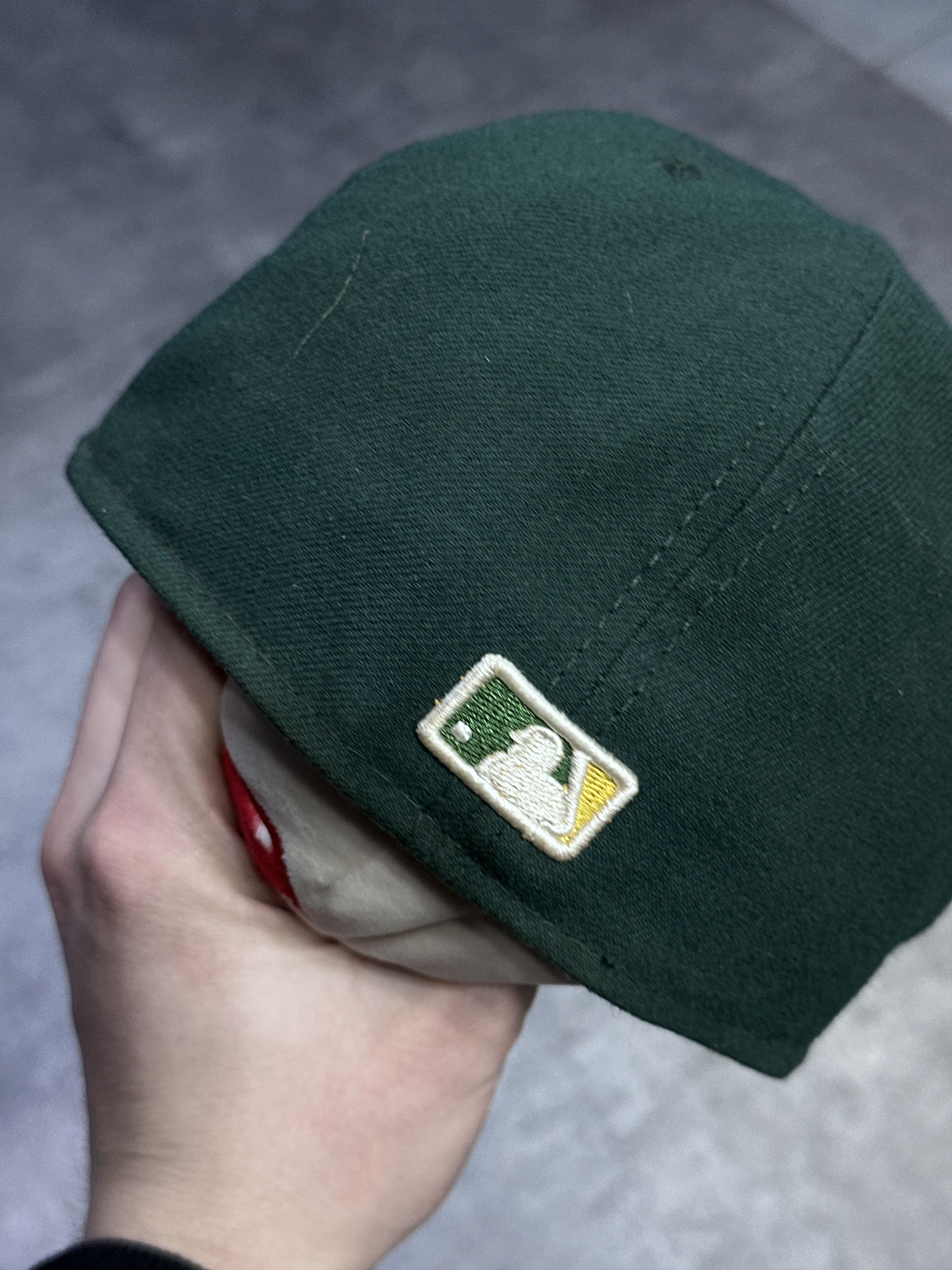 New Era New Era oaklands A's hat green snapback Size ONE SIZE - 3 Thumbnail