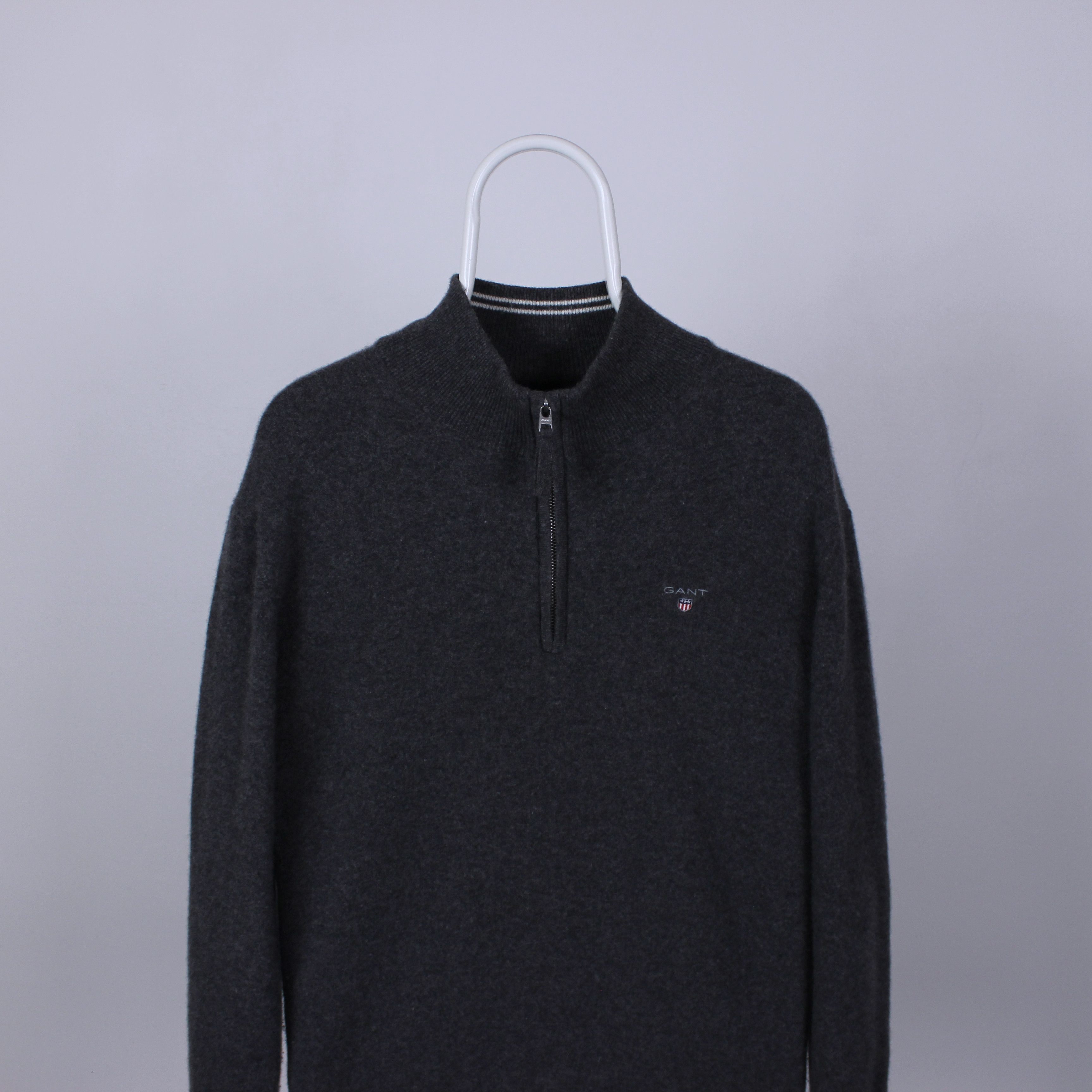 Gant Gant jumper 3/4 zip sweater pure wool cashmere M L Size US L / EU 52-54 / 3 - 6 Thumbnail