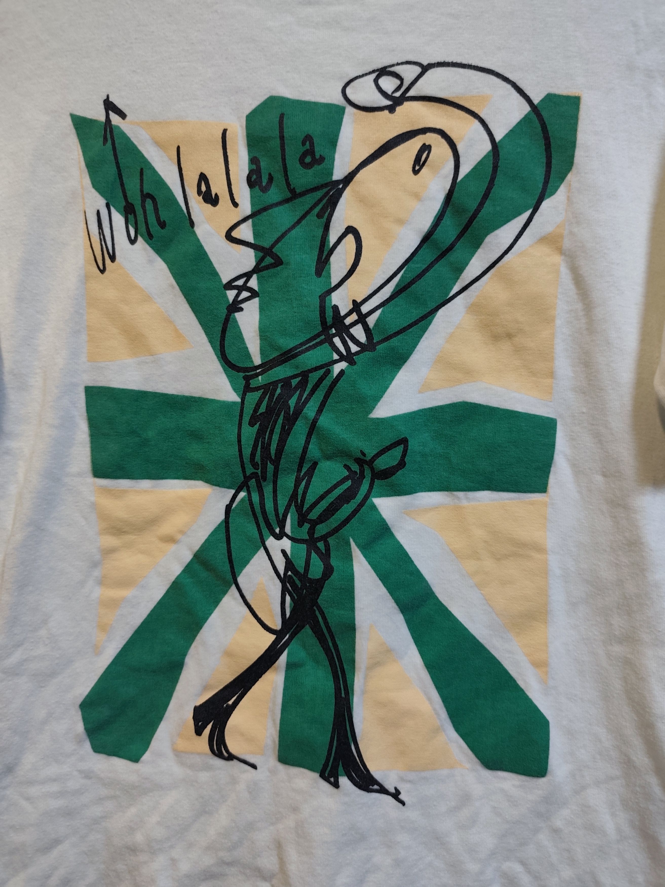 Number (N)ine AW05 Number (N)ine "The High Streets" Scribble Star Graphic Size US S / EU 44-46 / 1 - 2 Thumbnail