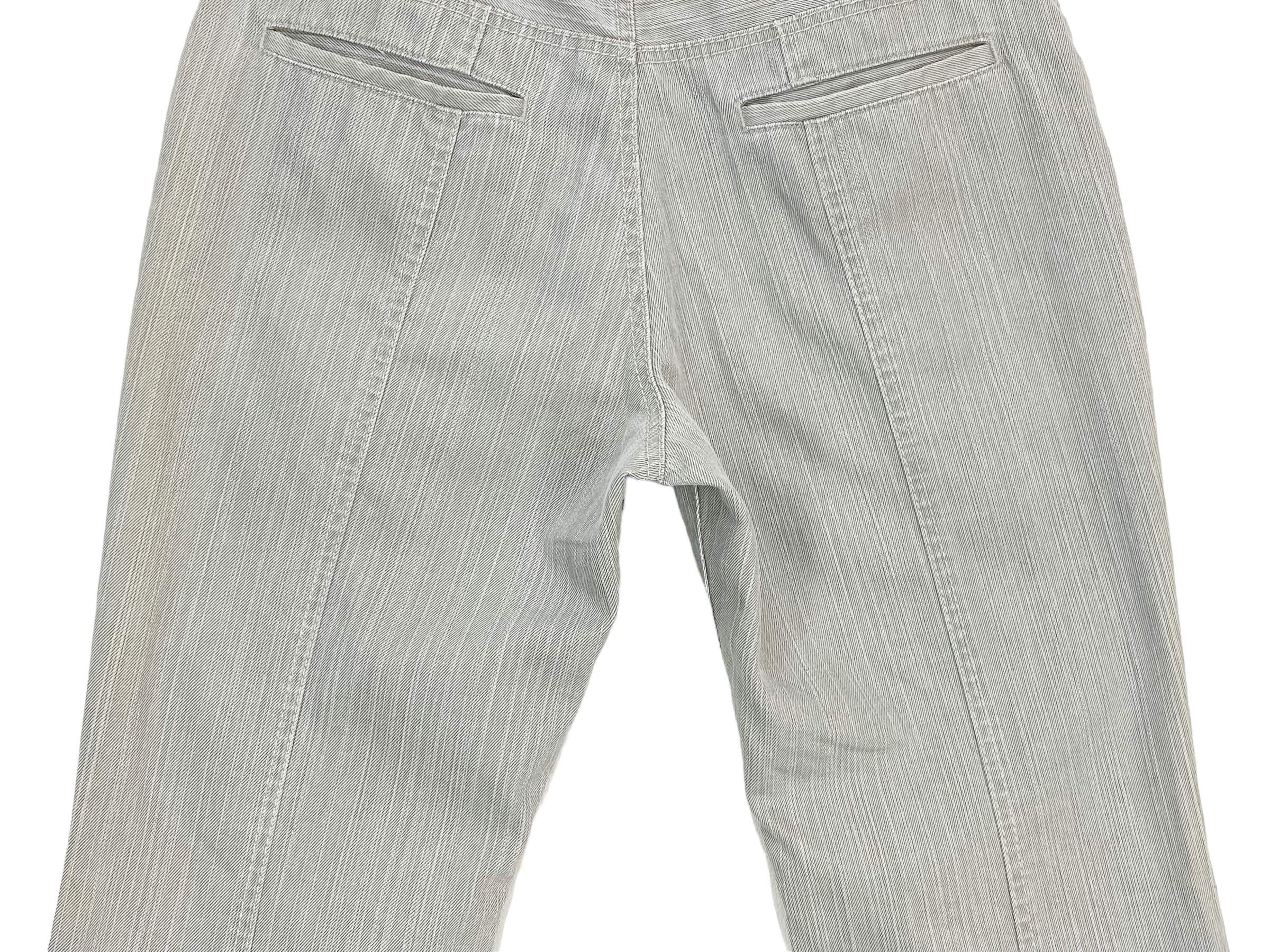 Japanese Brand Takaiq Pants Stripes Pants Japanese Brand Size US 34 / EU 50 - 7 Thumbnail