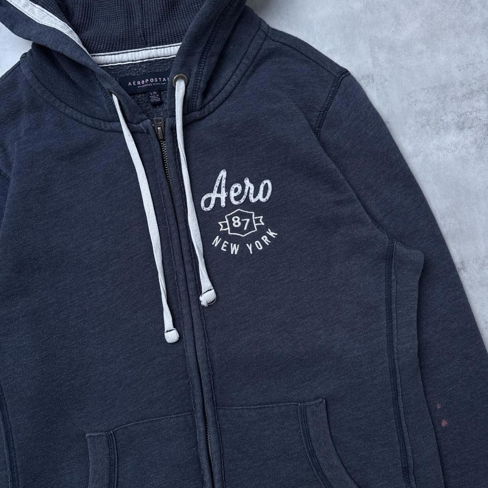 Aeropostale Y2K Aeropostale 00s Zip Up Hoodie Jacket Size L / US 10 / IT 46 - 5 Thumbnail