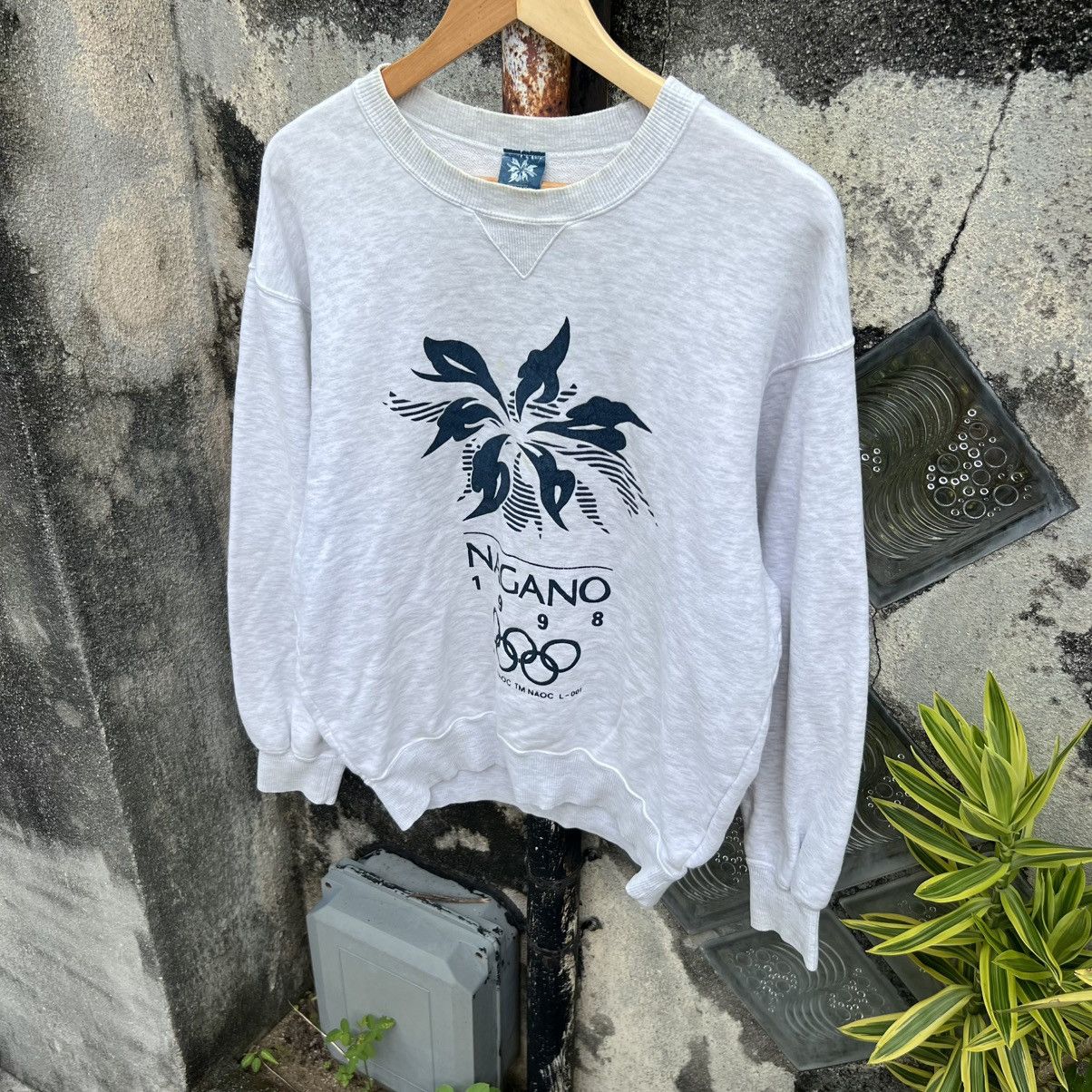 Vintage “VINTAGE” 1998 OLYMPIC WINTER/NAGANO CREWNECK Size US XL / EU 56 / 4 - 2 Thumbnail