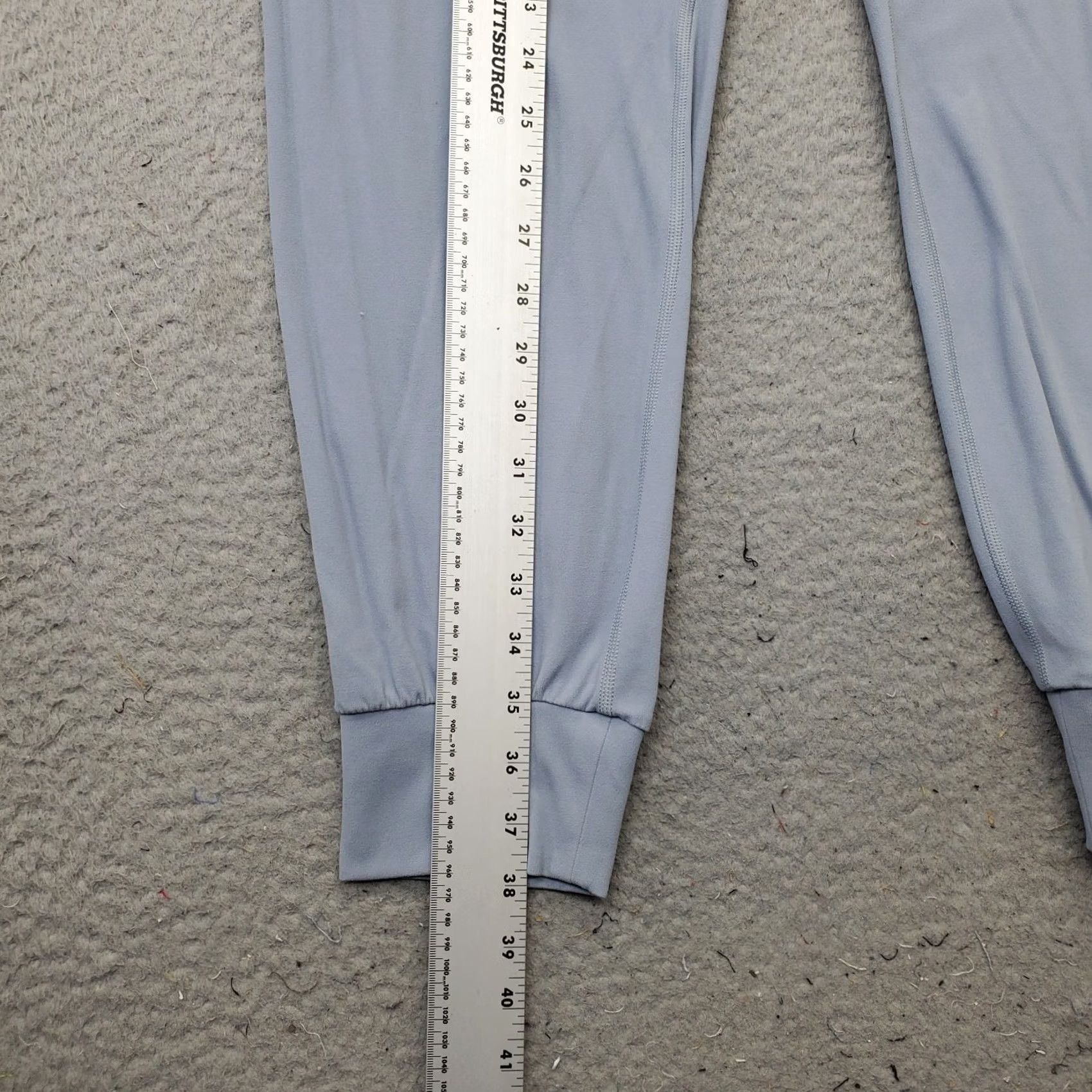 Athleta Athleta Salutation Jogger Pants Womens L Blue Workout Lounge Yoga Elastic Waist XS? Size 36" / US 14 / IT 50 - 3 Thumbnail