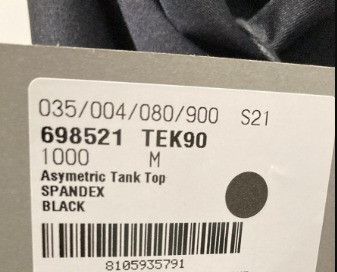 Balenciaga o1la1rc1a1024 Asymetric Tank Top in Black Size M / US 6-8 / IT 42-44 - 5 Thumbnail