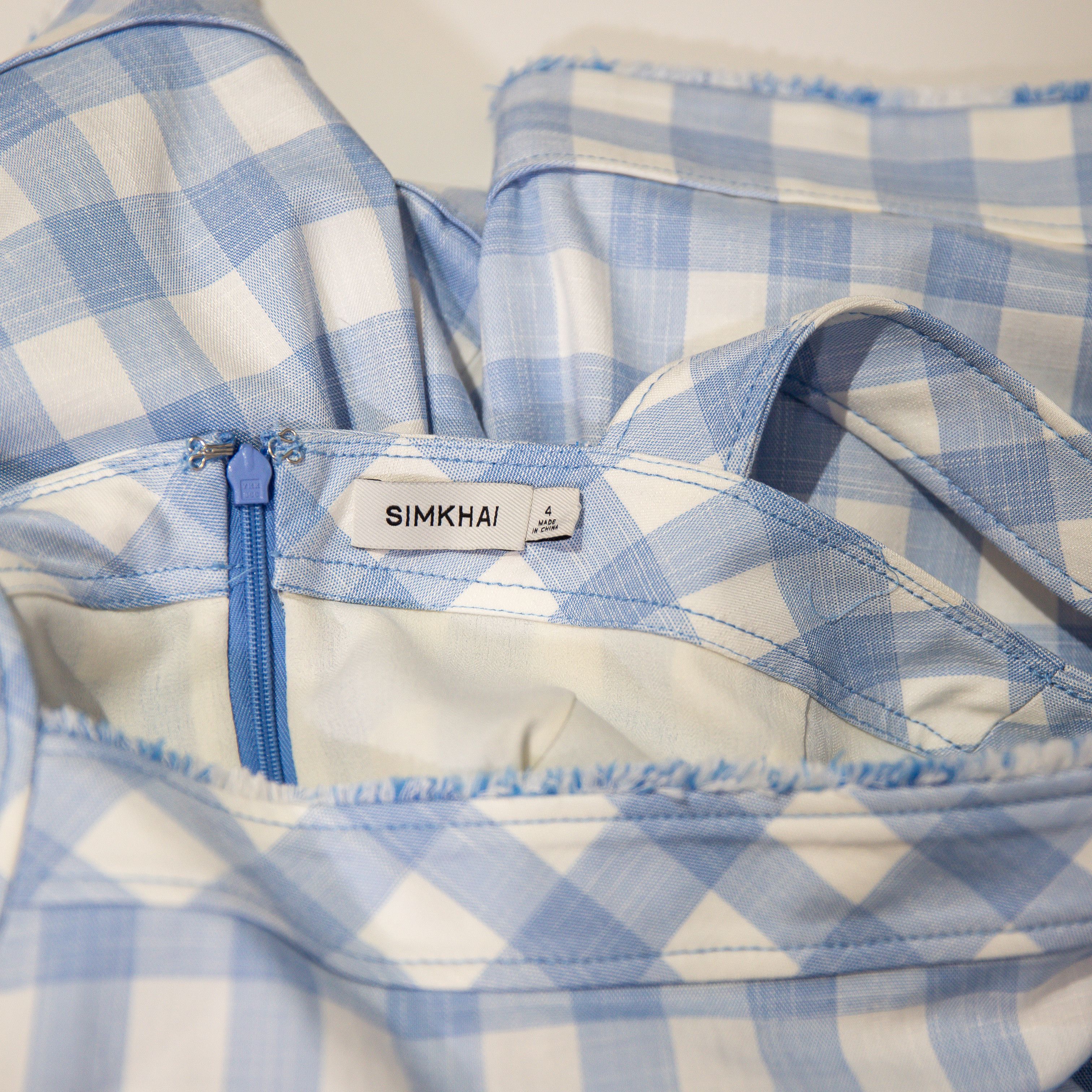 Simkhai Simkhai Hannalie Blue Hydrangea White Size S / US 4 / IT 40 - 2 Thumbnail