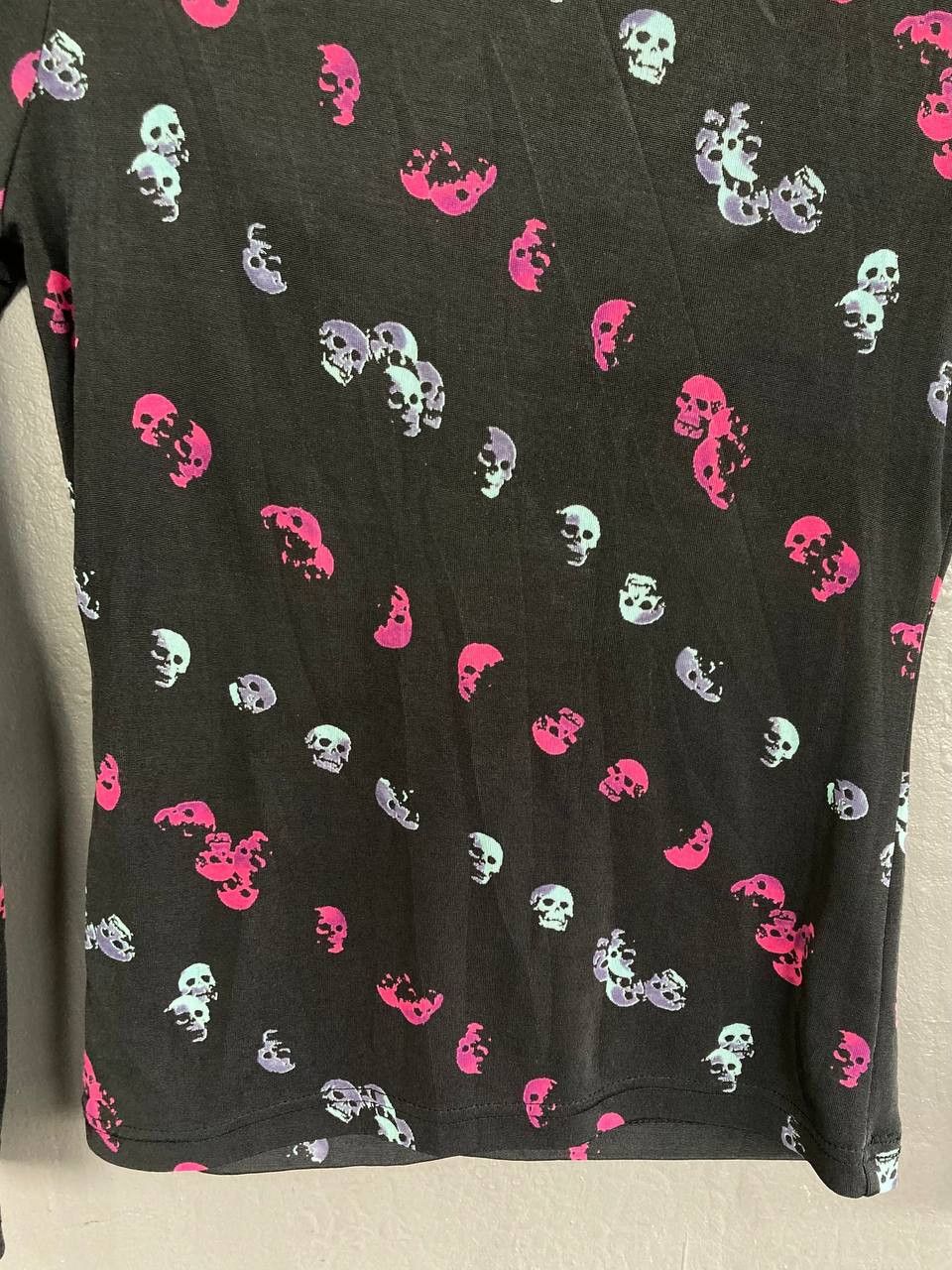 Hysteric Glamour 90’s Hysterics Mesh Longsleeves Top Size XS / US 0-2 / IT 36-38 - 5 Thumbnail