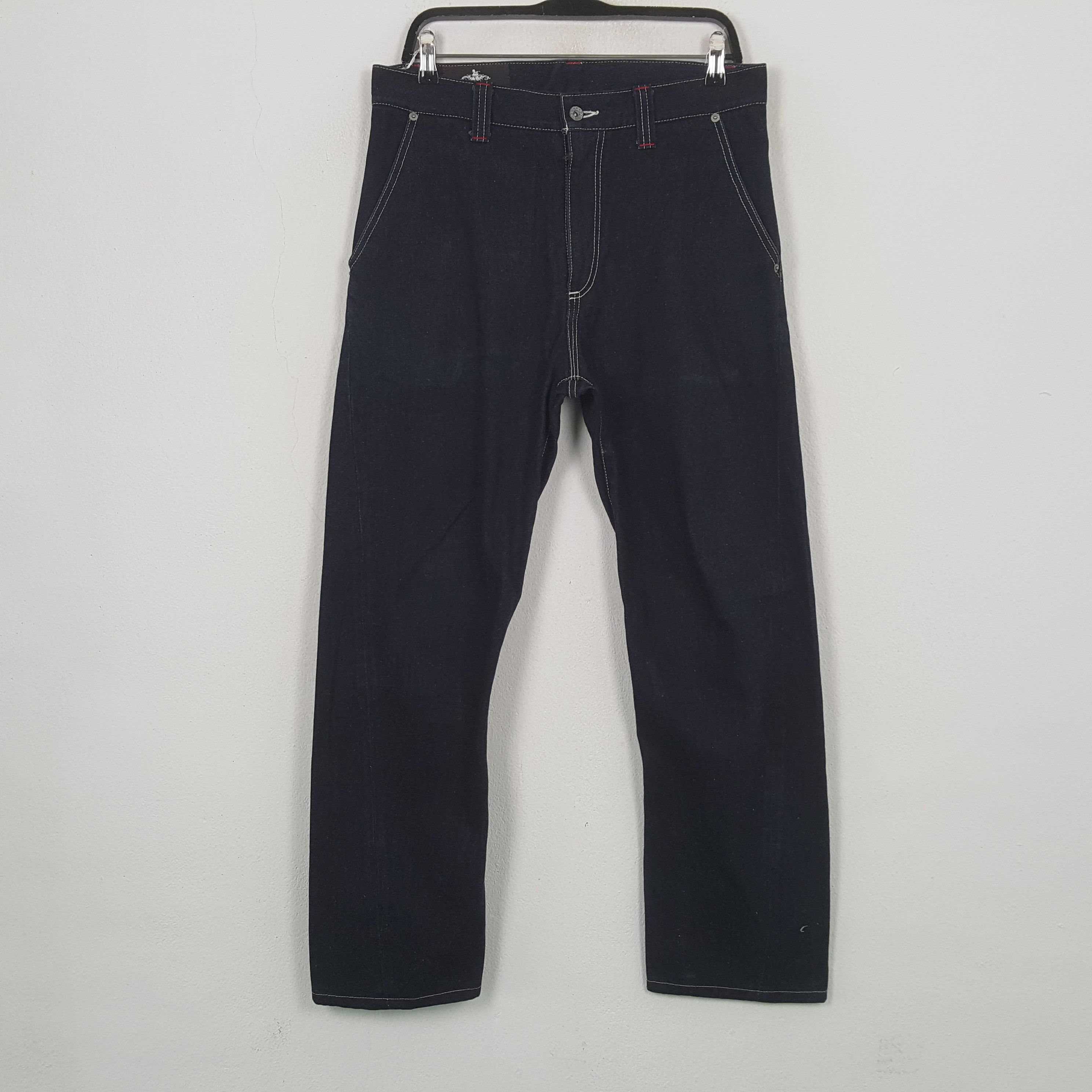 Japanese Brand Virgo Rebel Army Streetwear Style Jeans RR29 Size US 32 / EU 48 - 1 Thumbnail