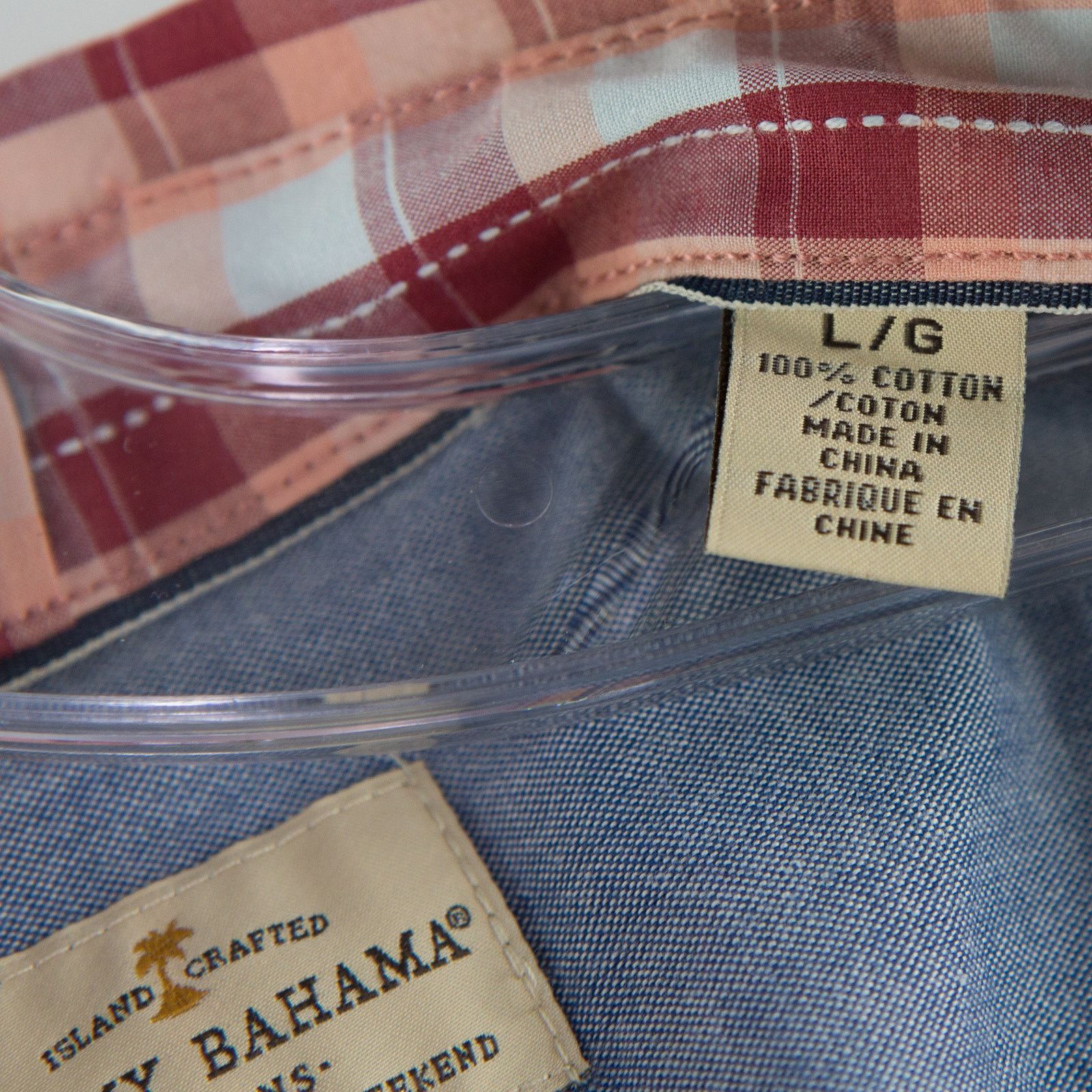 Tommy Bahama TOMMY BAHAMA Men's Plaid Button Down Camp Shirt Size Large Size US L / EU 52-54 / 3 - 7 Thumbnail