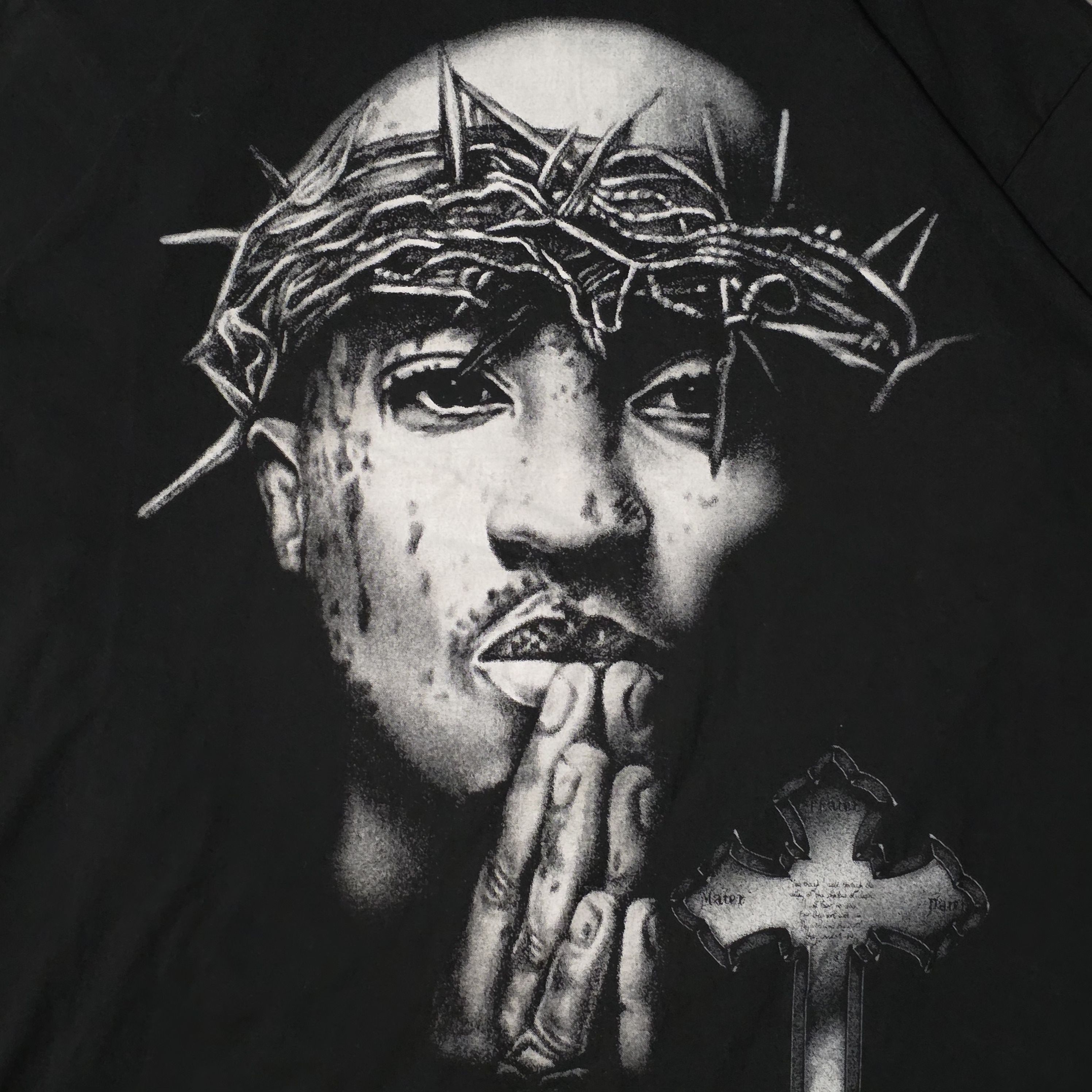 Other VTG Tupac 2Pac T-Shirt 2XL Pro-Tag Made In USA Rap Tee Size US XXL / EU 58 / 5 - 2 Thumbnail