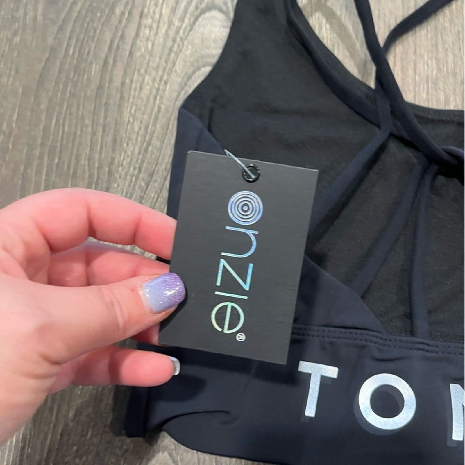 Vintage NWT Onzie x Tonal Sacred Strappy Sports Bra Black Size XL Size ONE SIZE - 3 Thumbnail