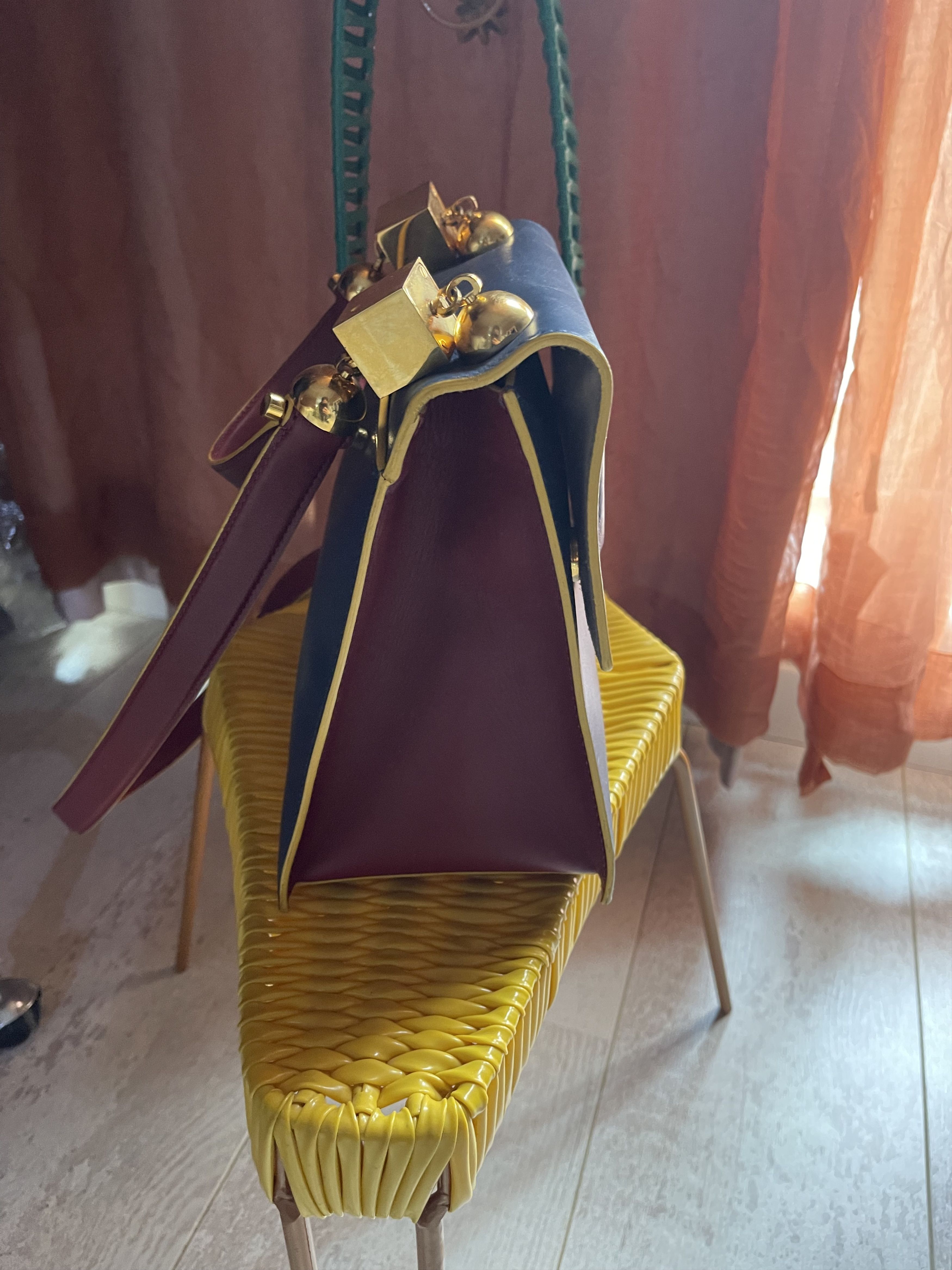 Marni Marni Marionette Bag - Colorblock Leather Size ONE SIZE - 5 Thumbnail