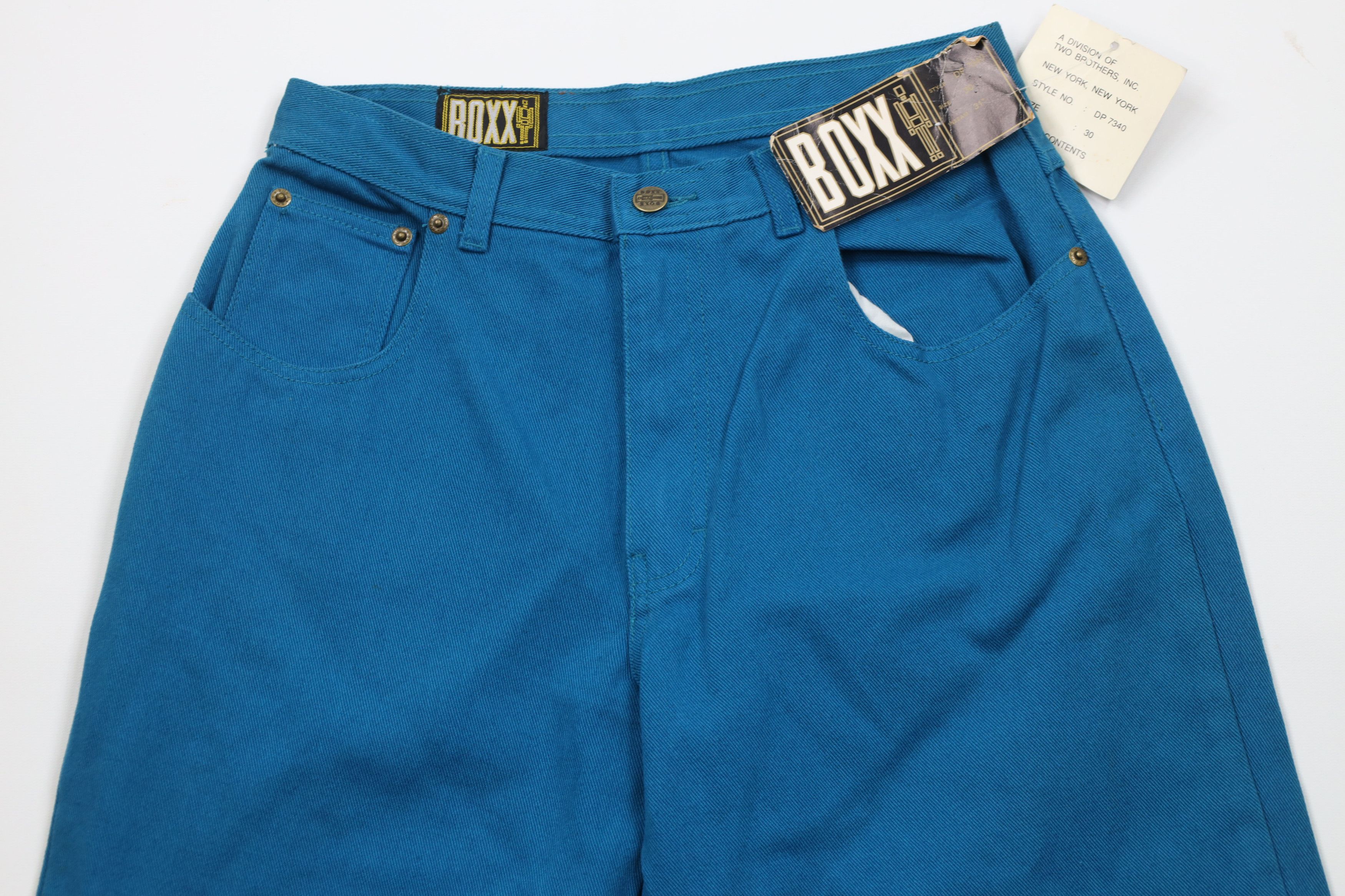 Vintage Deadstock Vintage 90s Streetwear Skateboard Jeans Blue Size US 30 / EU 46 - 2 Thumbnail