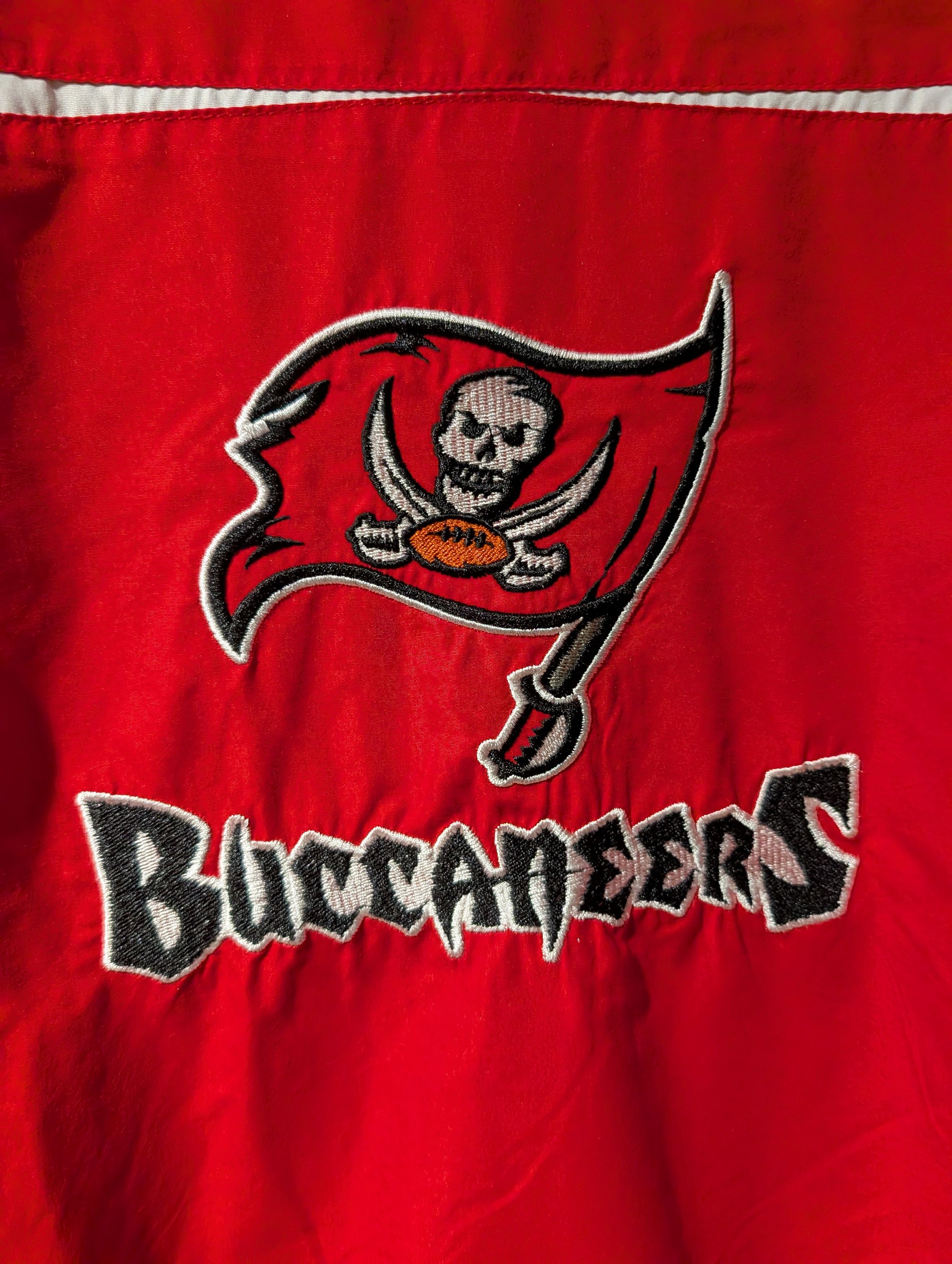 NFL Vintage Y2K Tampa Bay Buccaneers Kids XX-Large Windbreaker Size US XXL / EU 58 / 5 - 2 Thumbnail