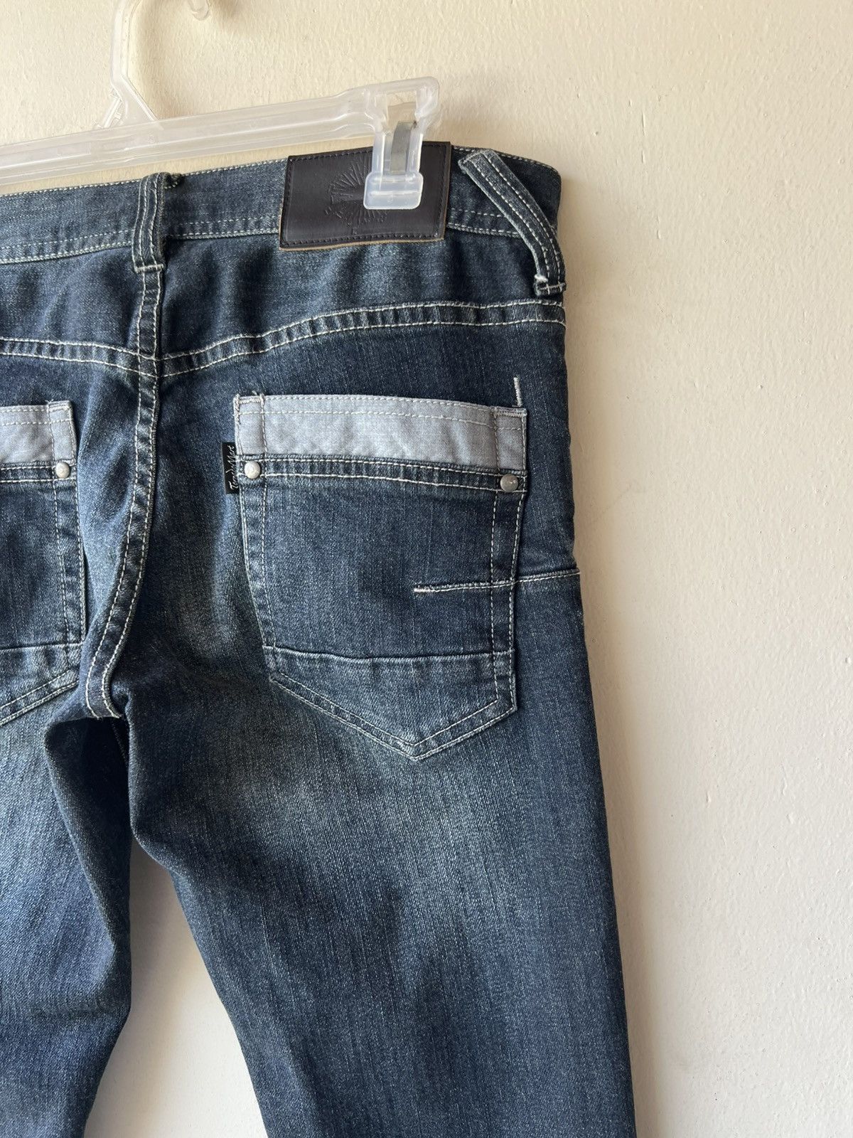 Tornado Mart Tornado Mart Embroidery Tribal Denim Super Flare Jeans Size US 30 / EU 46 - 18 Thumbnail