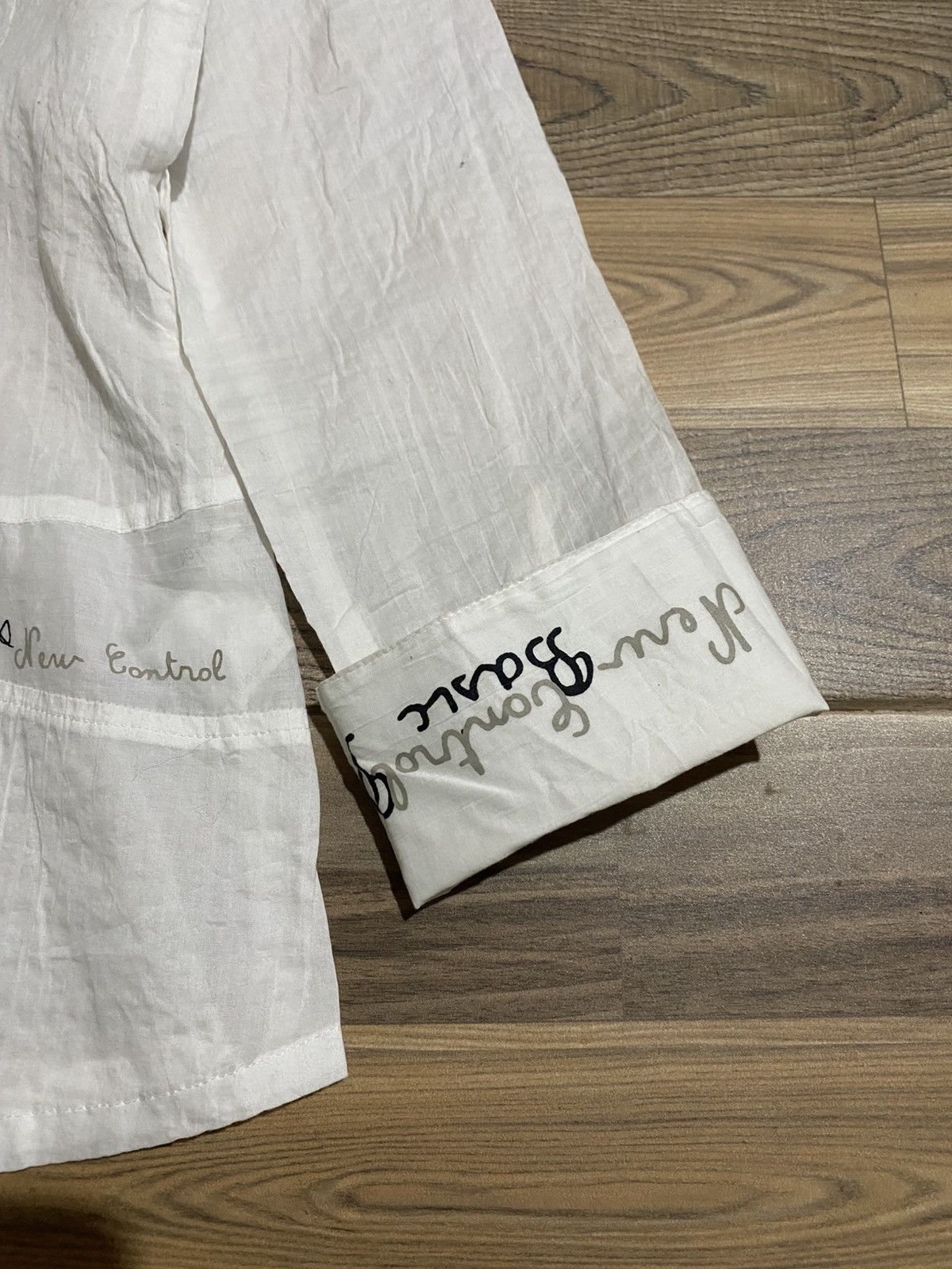 Japanese Brand CHAMOIS DEPO POEM BUTTON SHIRT Size ONE SIZE - 4 Thumbnail