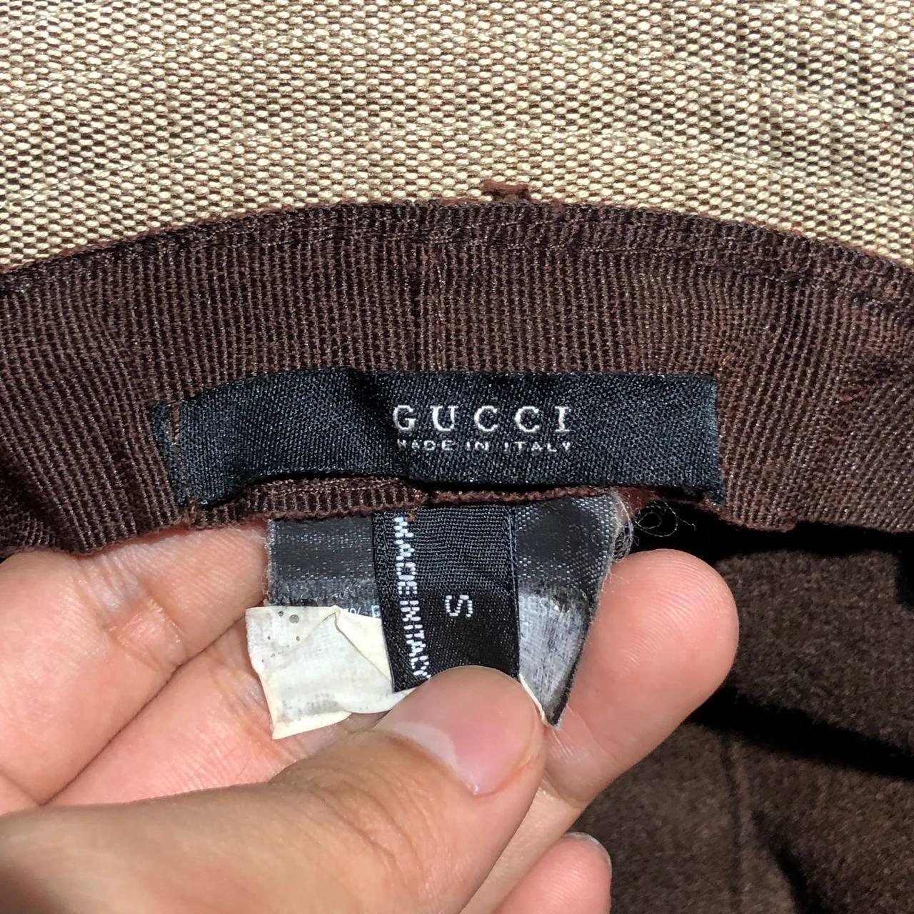 Gucci Gucci Panama Sherry Line Hat Size ONE SIZE - 11 Thumbnail