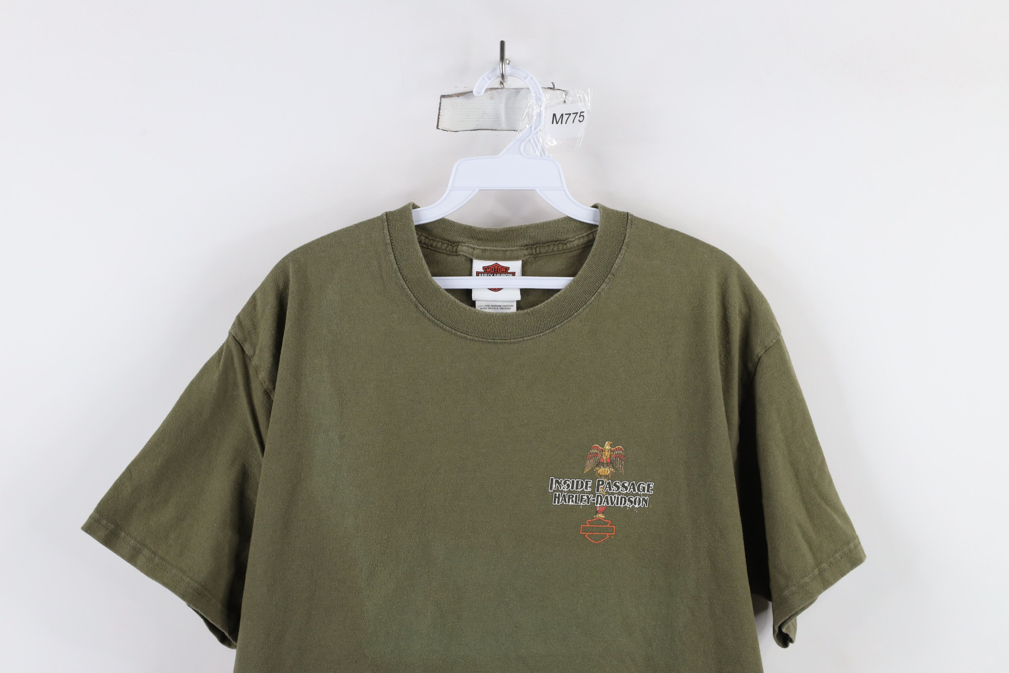 Harley Davidson × Vintage Vintage Y2K 2006 Harley Davidson Passage Alaska T-Shirt USA Size US L / EU 52-54 / 3 - 2 Thumbnail