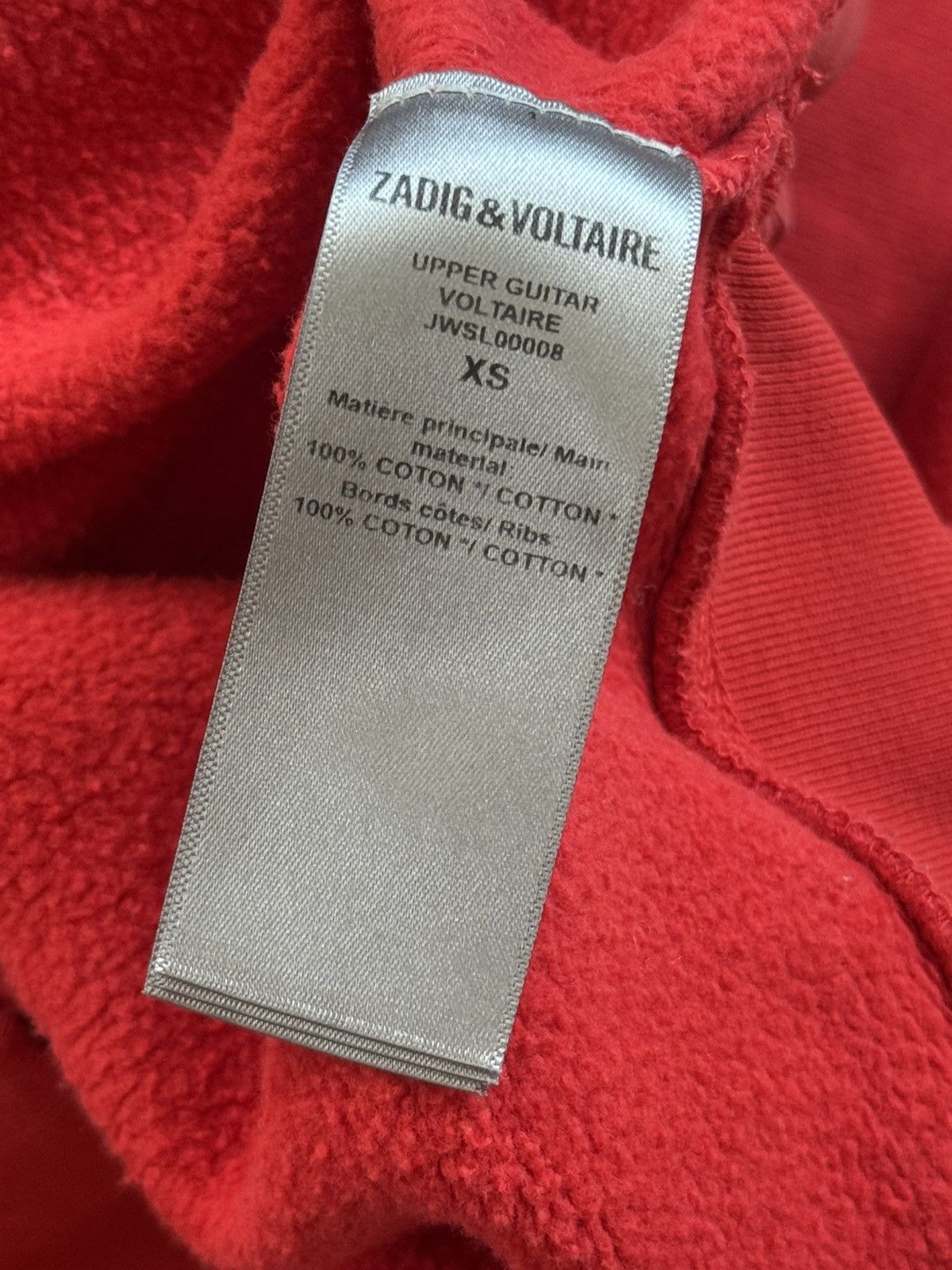 Zadig & Voltaire Zadig & Voltaire XS/size upper guitar 🎸 sweatshirts jumper Size XS / US 0-2 / IT 36-38 - 11 Thumbnail